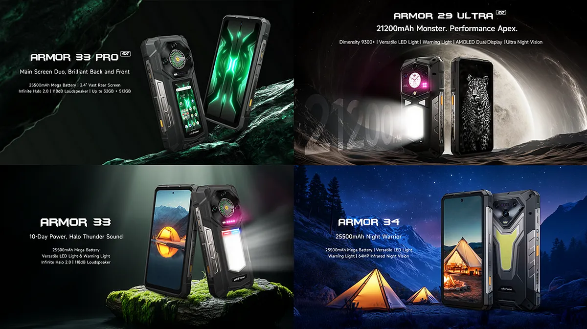 Ulefone Armor 33 Series and Armor 29 Ultra First Sale Ends Tonight