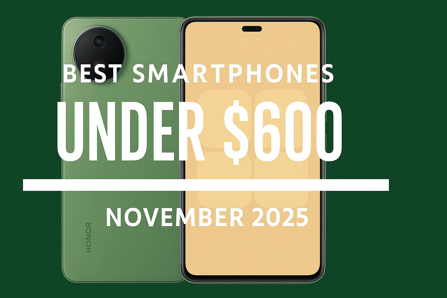 Best smartphones under $600