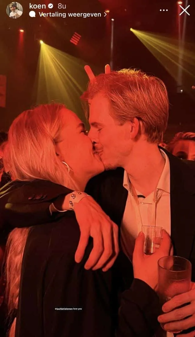Juultje Tieleman hint in verwijderde post op vreemdgaan Koen?