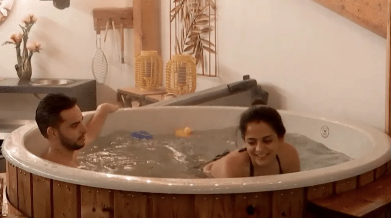 Het werd érg heet in het bubbelbad bij Lang leve de Liefde