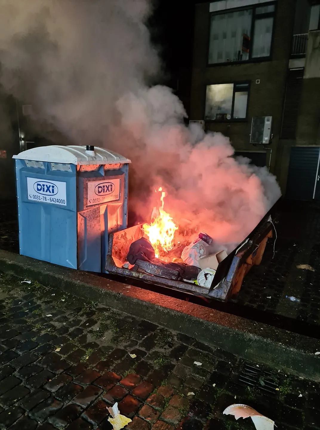 containerbrand spuiplein middelharnis