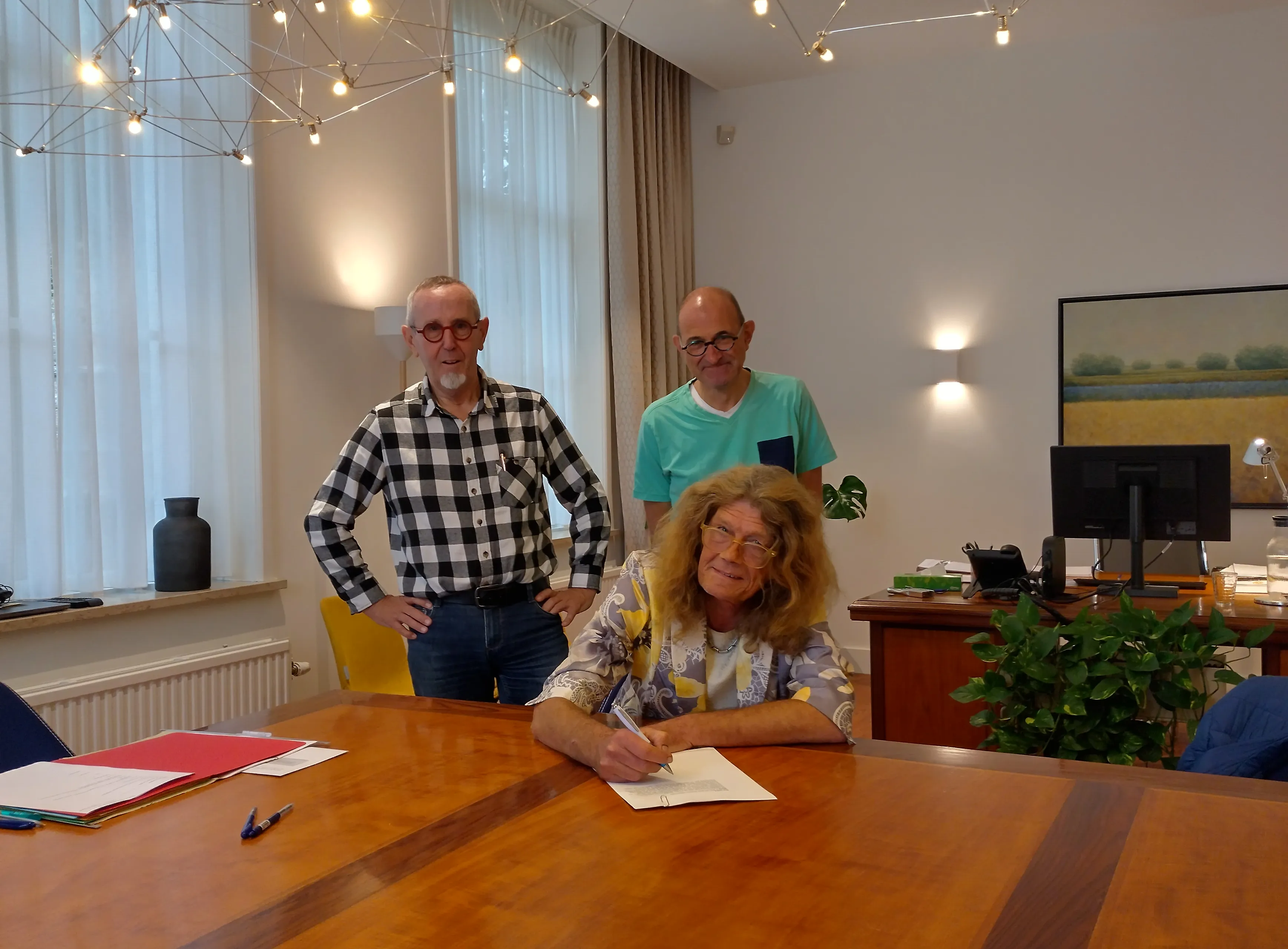 ondertekening bij notaris