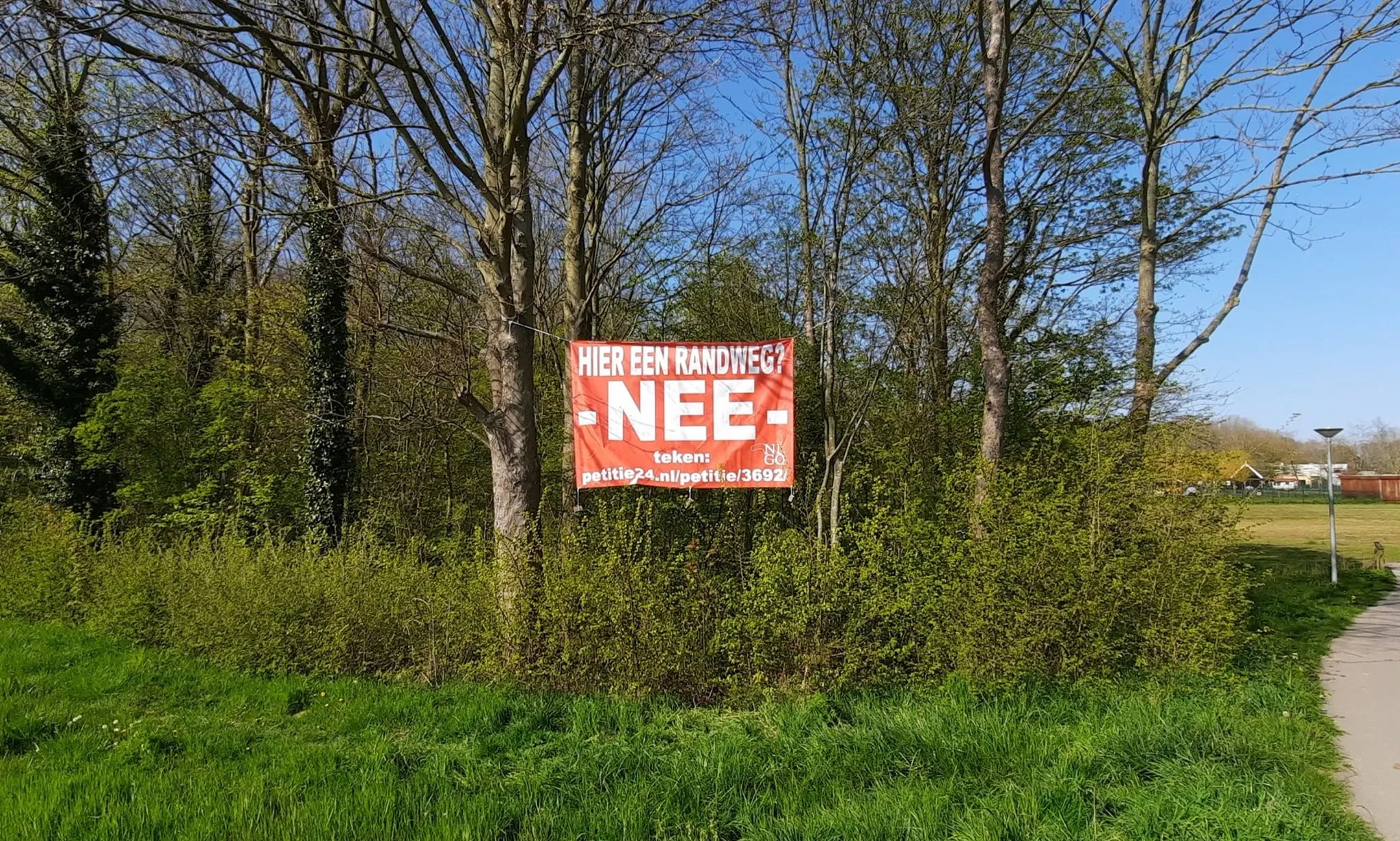 petitie tegen randweg