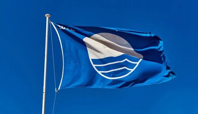 blauwe vlag stranden jachthavens