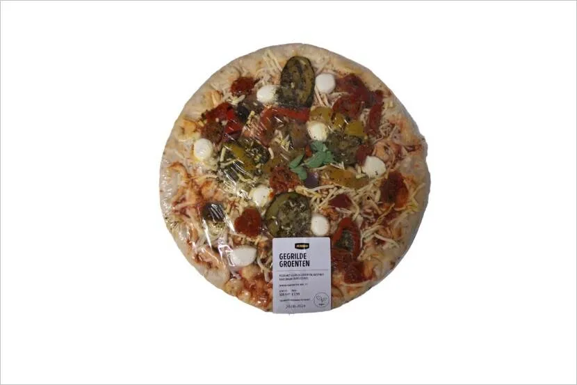 jumbo pizza gegrilde groente vegan