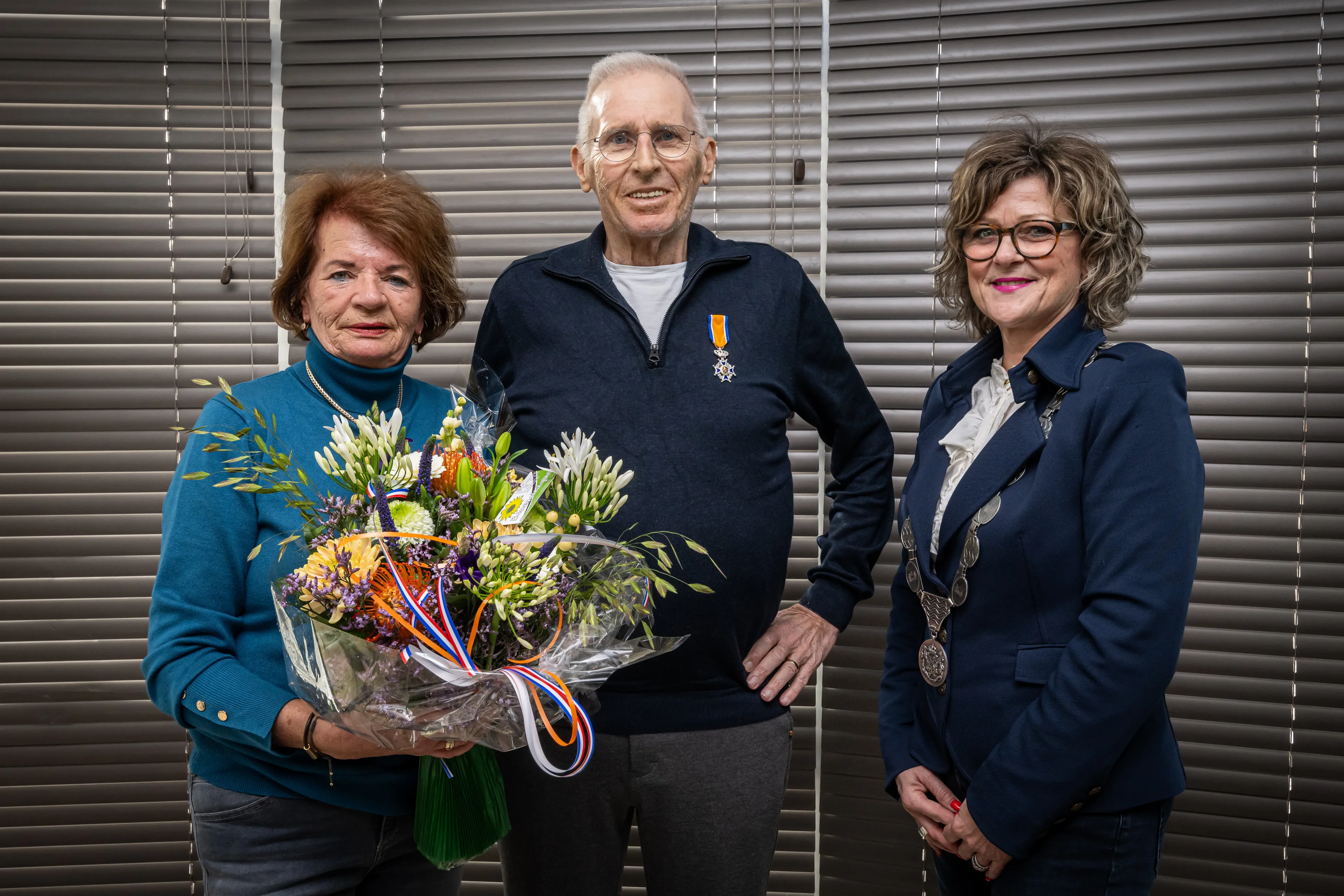 uitreiking koninklijke onderscheiding heer kruimer