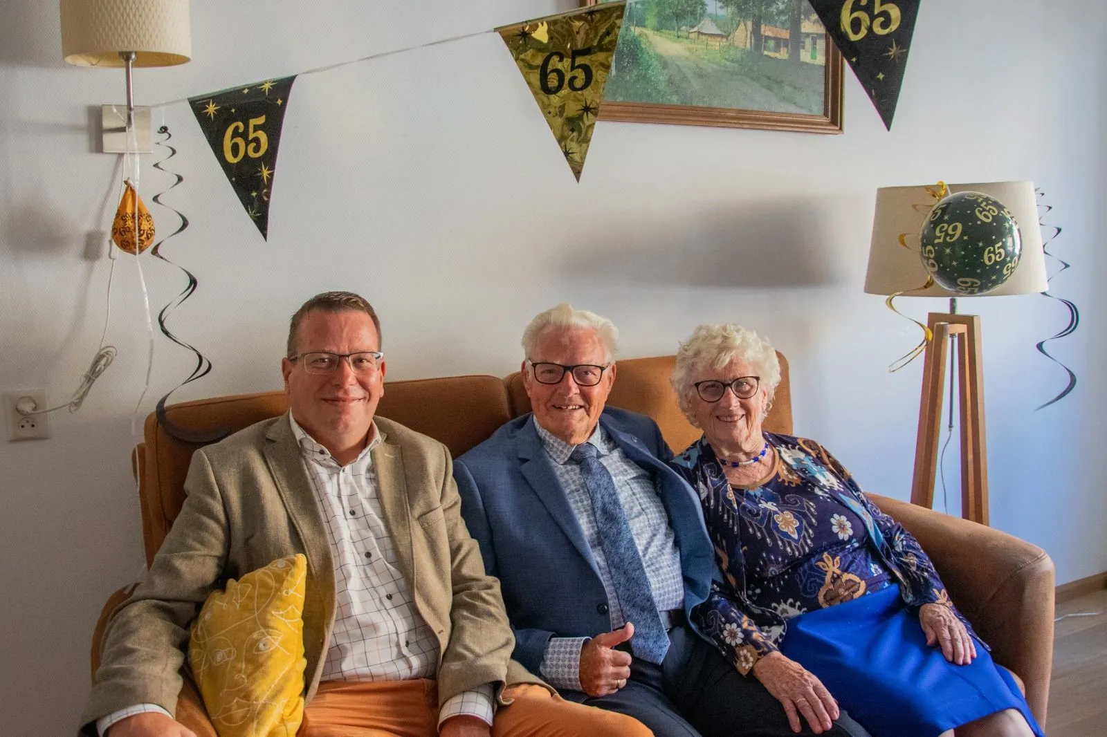 Briljanten huwelijk voor Jaap en Nely Jordaan