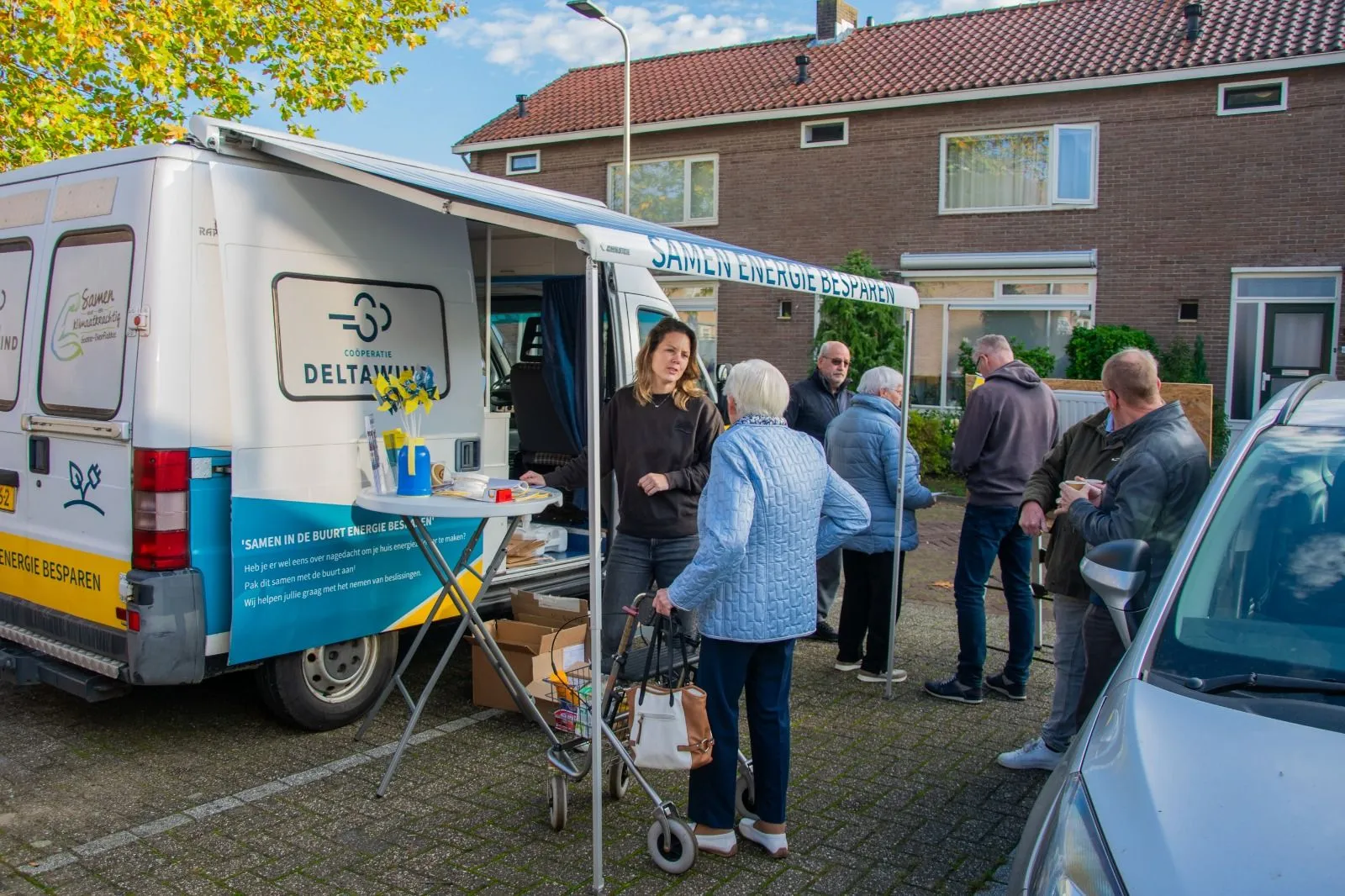 Isolatiemateriaal voor bloemenbuurt Sommelsdijk