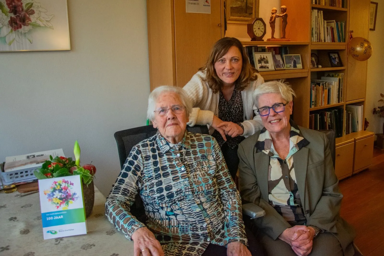 Mevrouw Jo Breur viert honderdste verjaardag