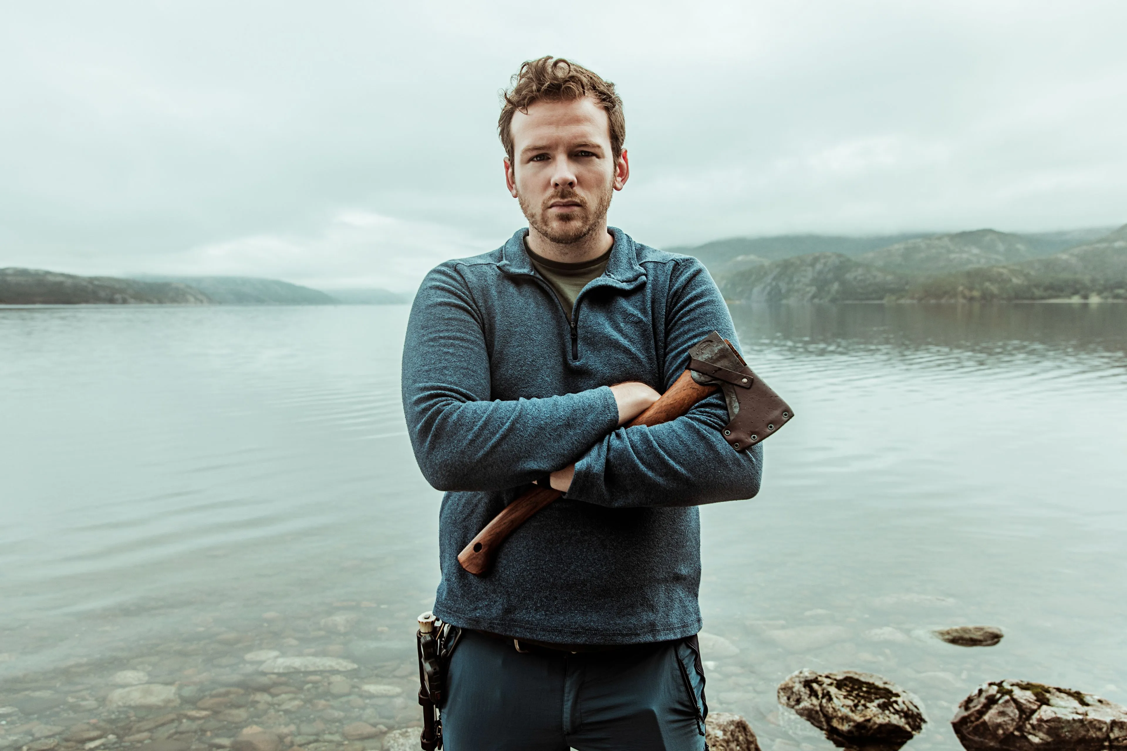 Muzikant Niels Geense in Videolandserie ‘Alone’