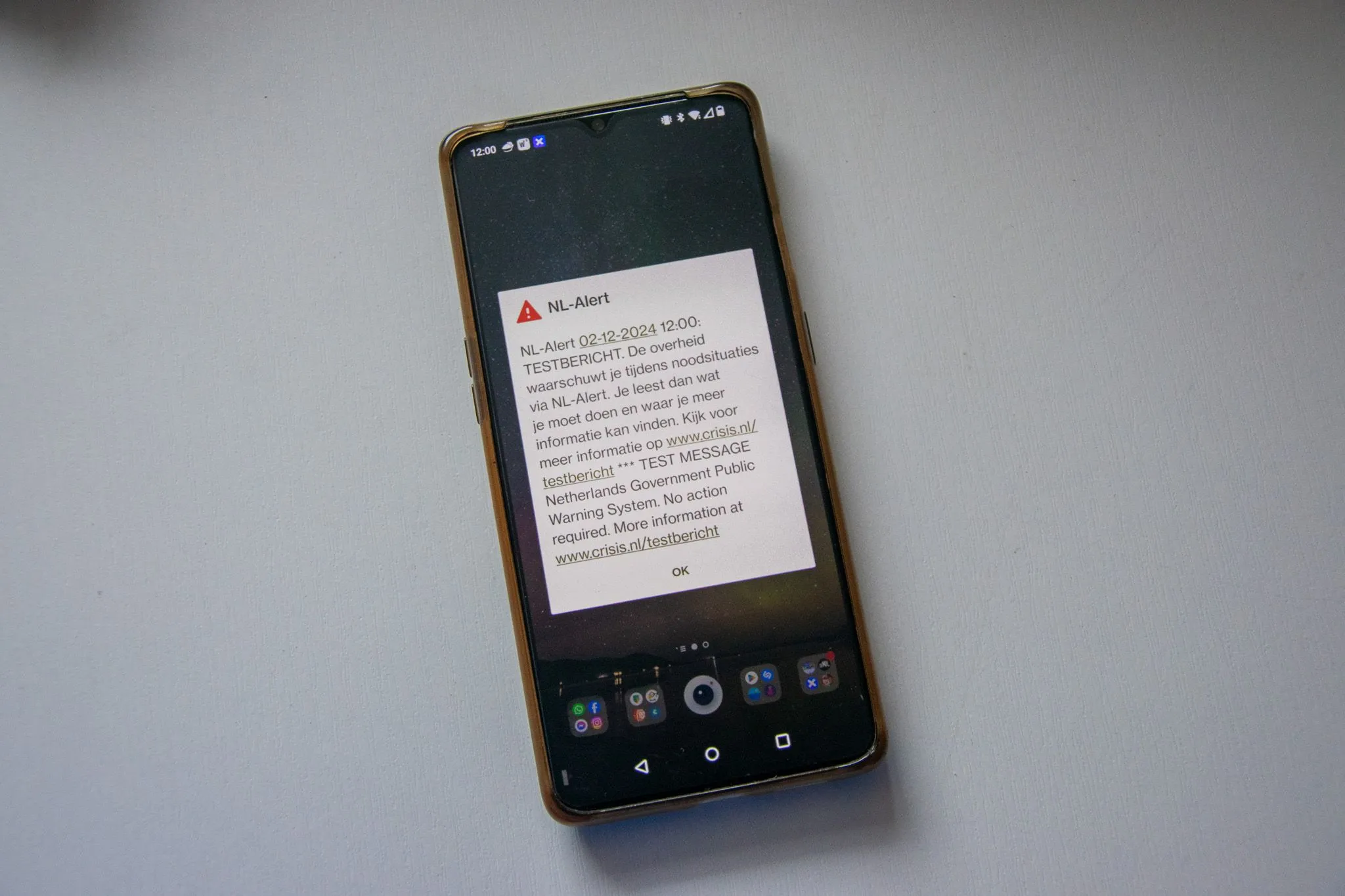 nl alert testbericht