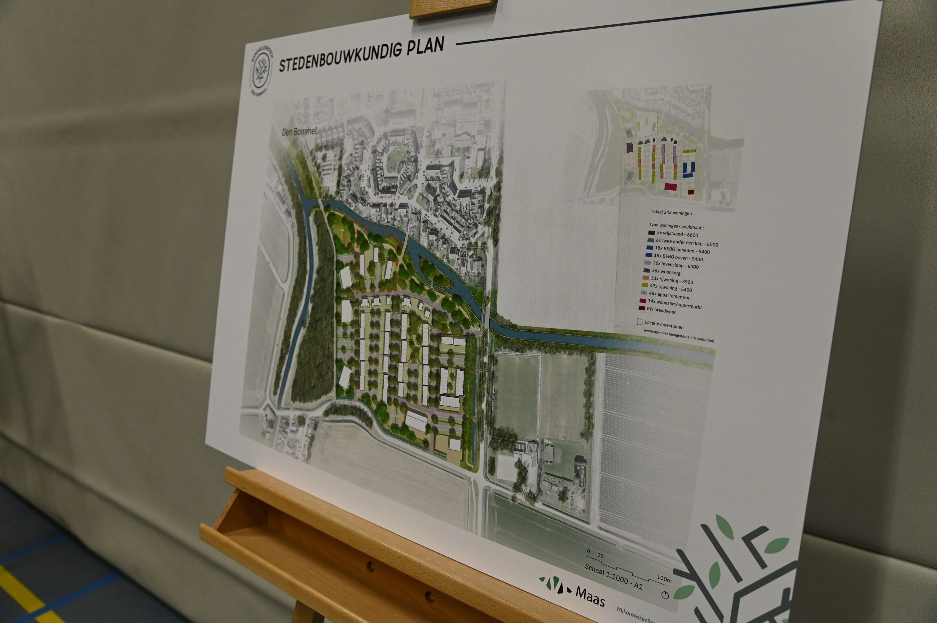 Nieuwbouwplannen Bommelerbosch aangepast na inbreng inwoners