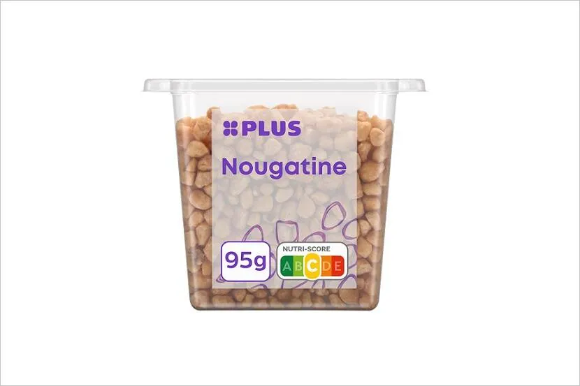 Allergenenwaarschuwing Plus Nougatine