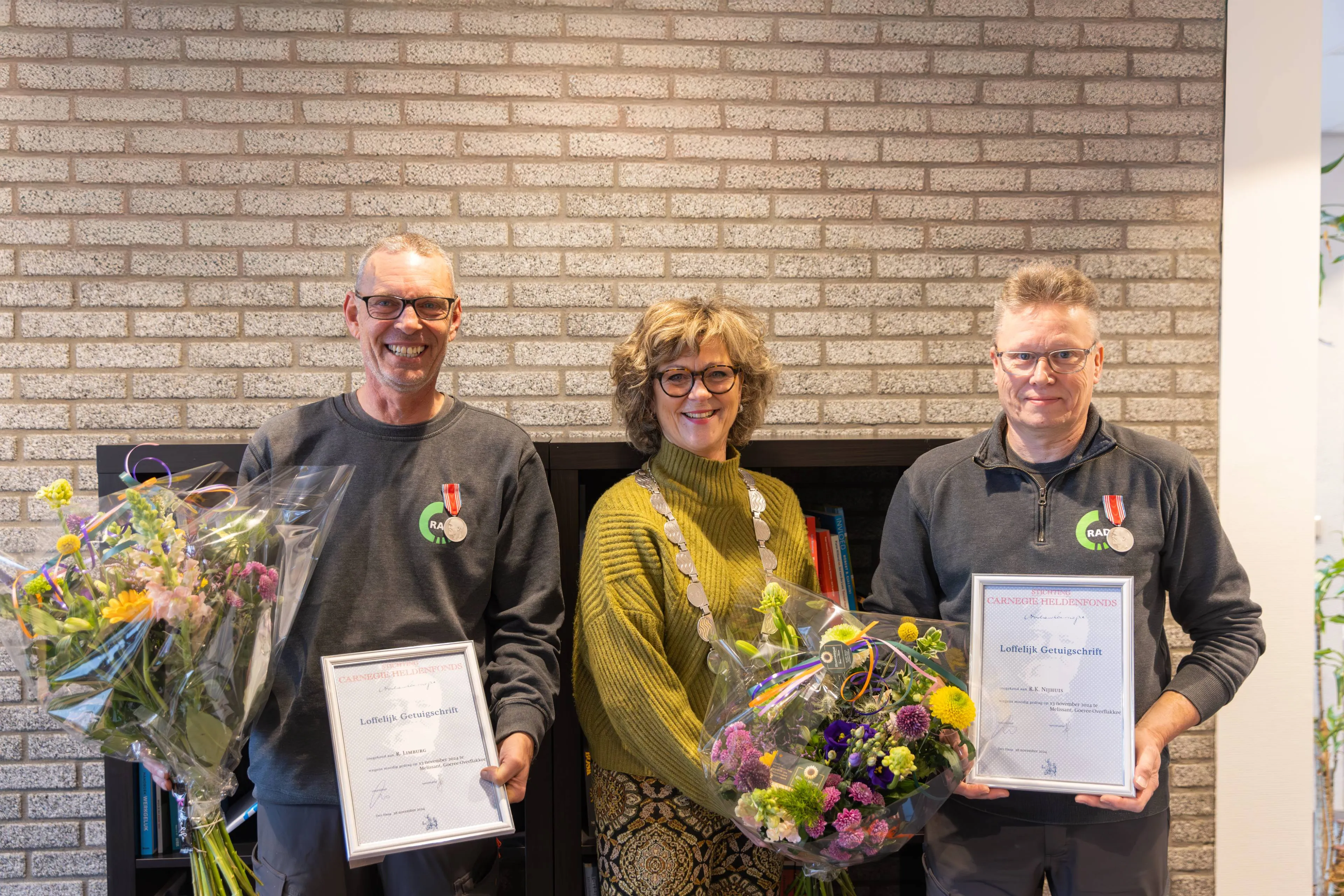 Carnegie onderscheiding voor René en René