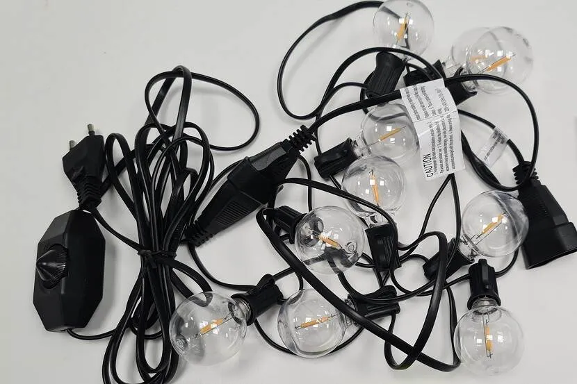 Terugroepactie voor Homezie lichtsnoer en dimmer