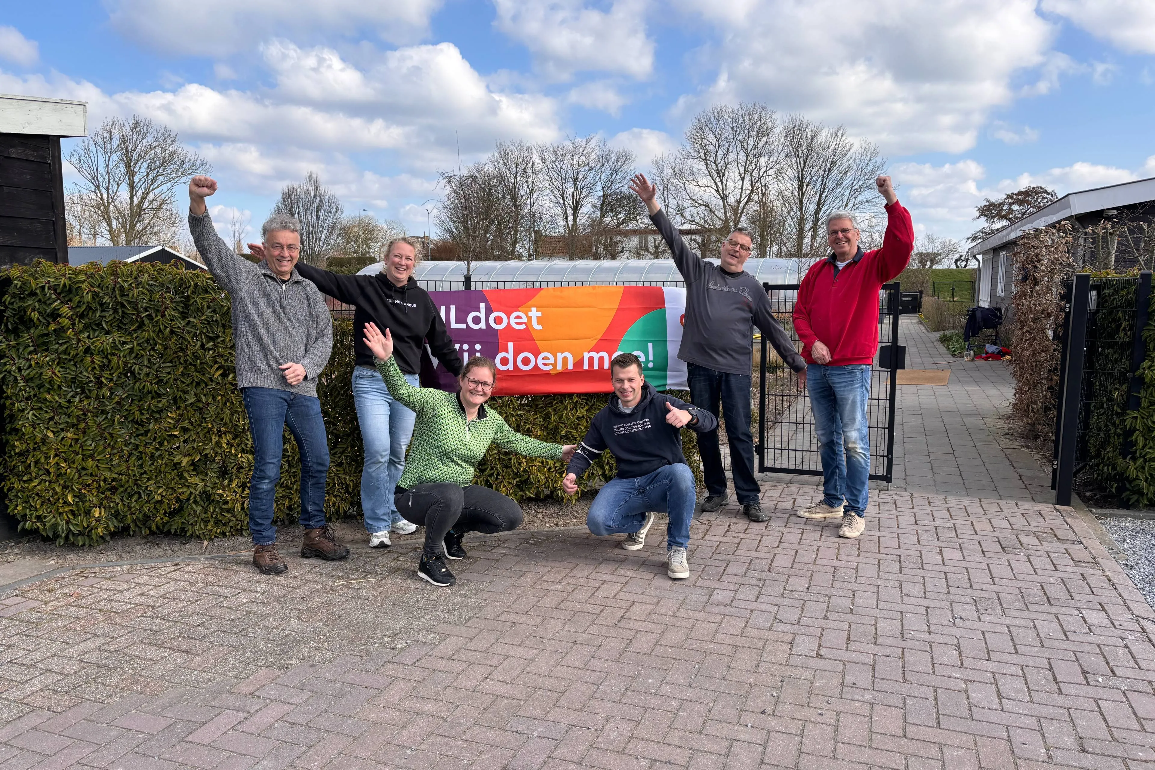 CDA aan de slag voor NLdoet in Melissant