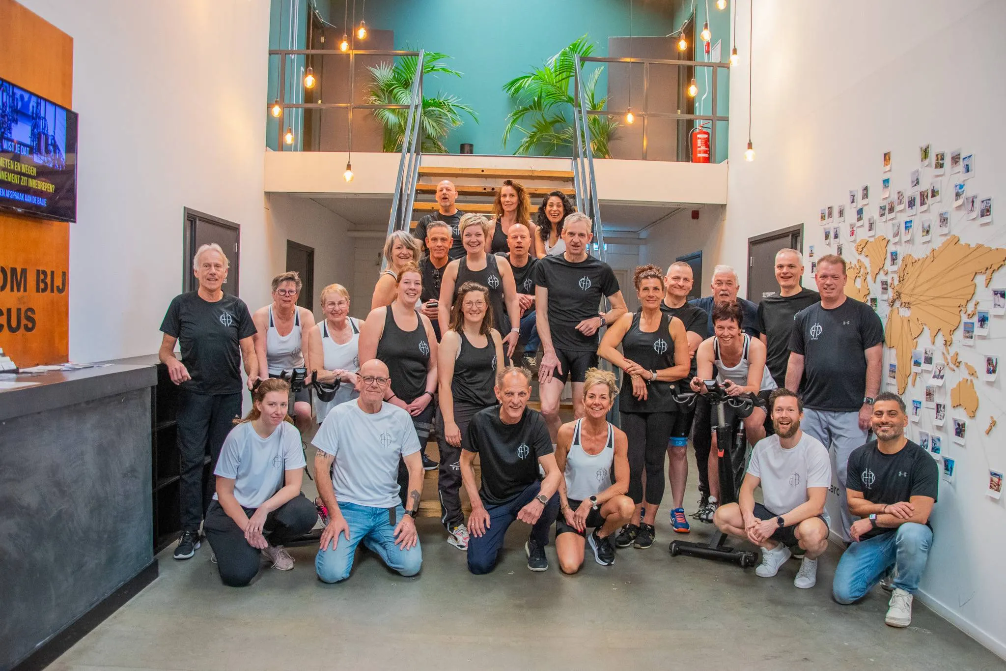 Drie uur spinnen voor het goede doel