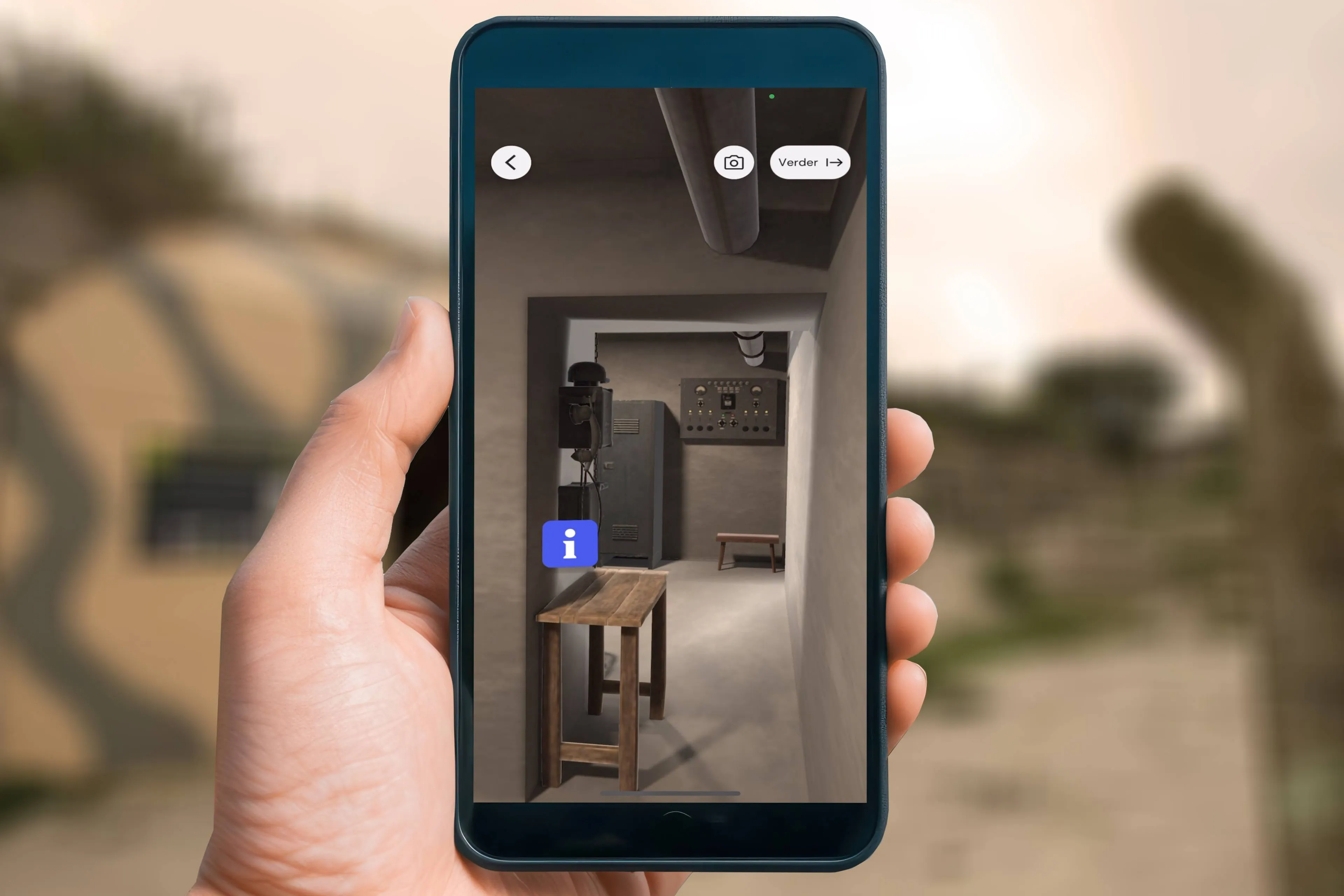 Nieuwe AR-tour brengt de bunkergeschiedenis tot leven