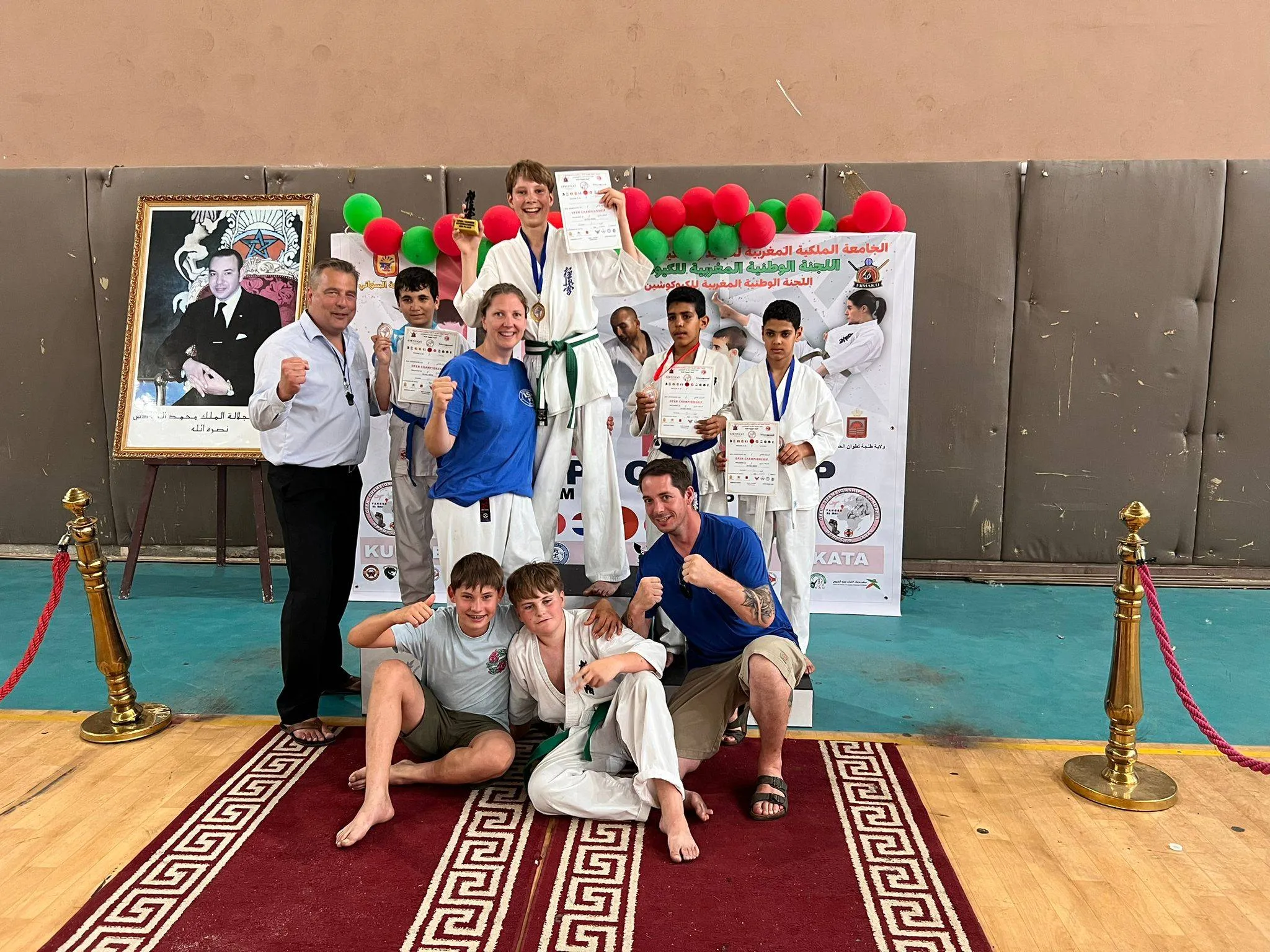 Budokai Senshi scoort groots op toernooi in Marokko