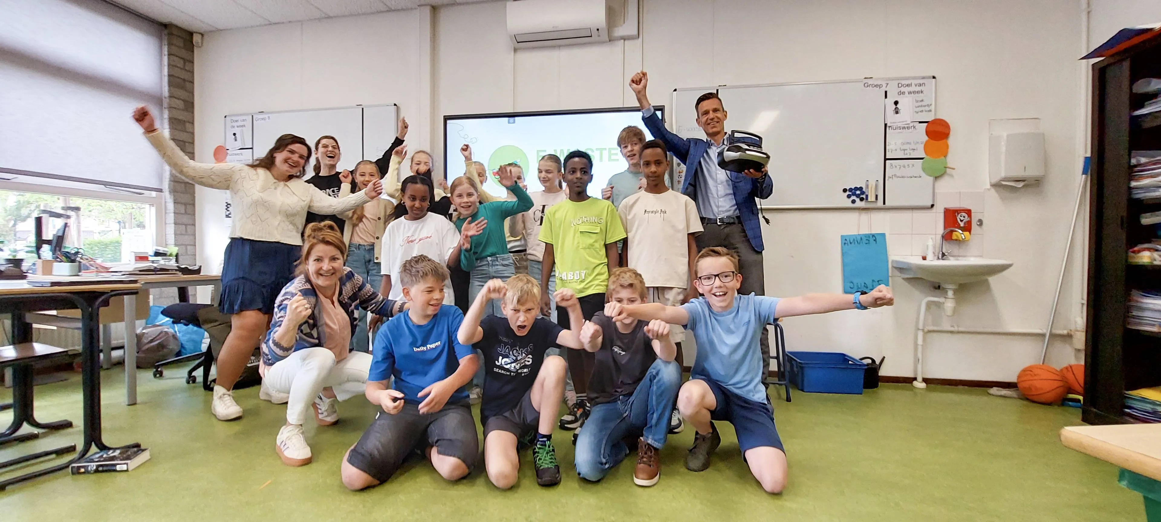 E-waste Race van start op Goeree-Overflakkee