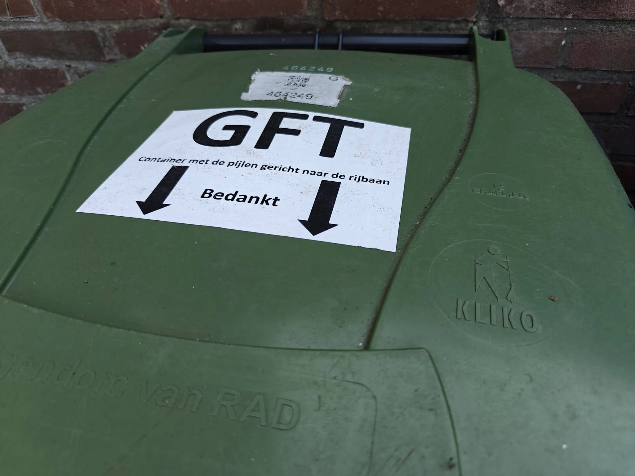 Hoe voorkom je maden in de GFT container?