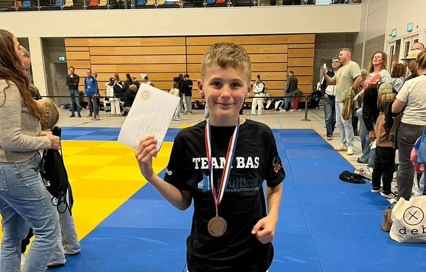 Bas van de Waart (weer) naar het NK Judo