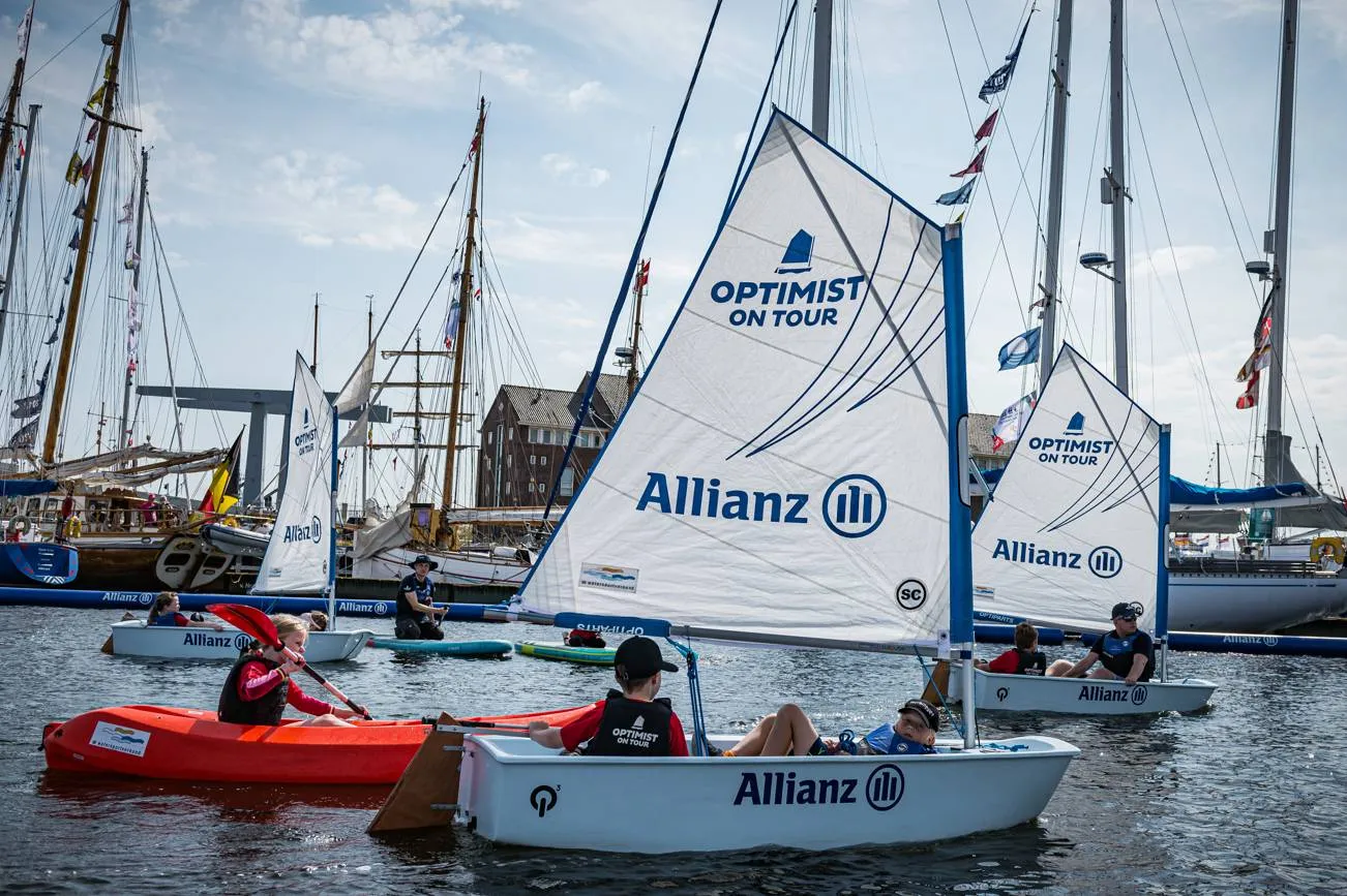 Optimist on Tour aanwezig bij DAM-X
