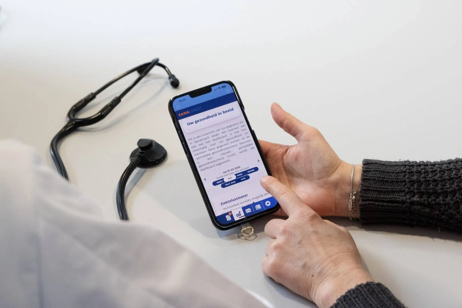 SanaCoach app longpatiënten