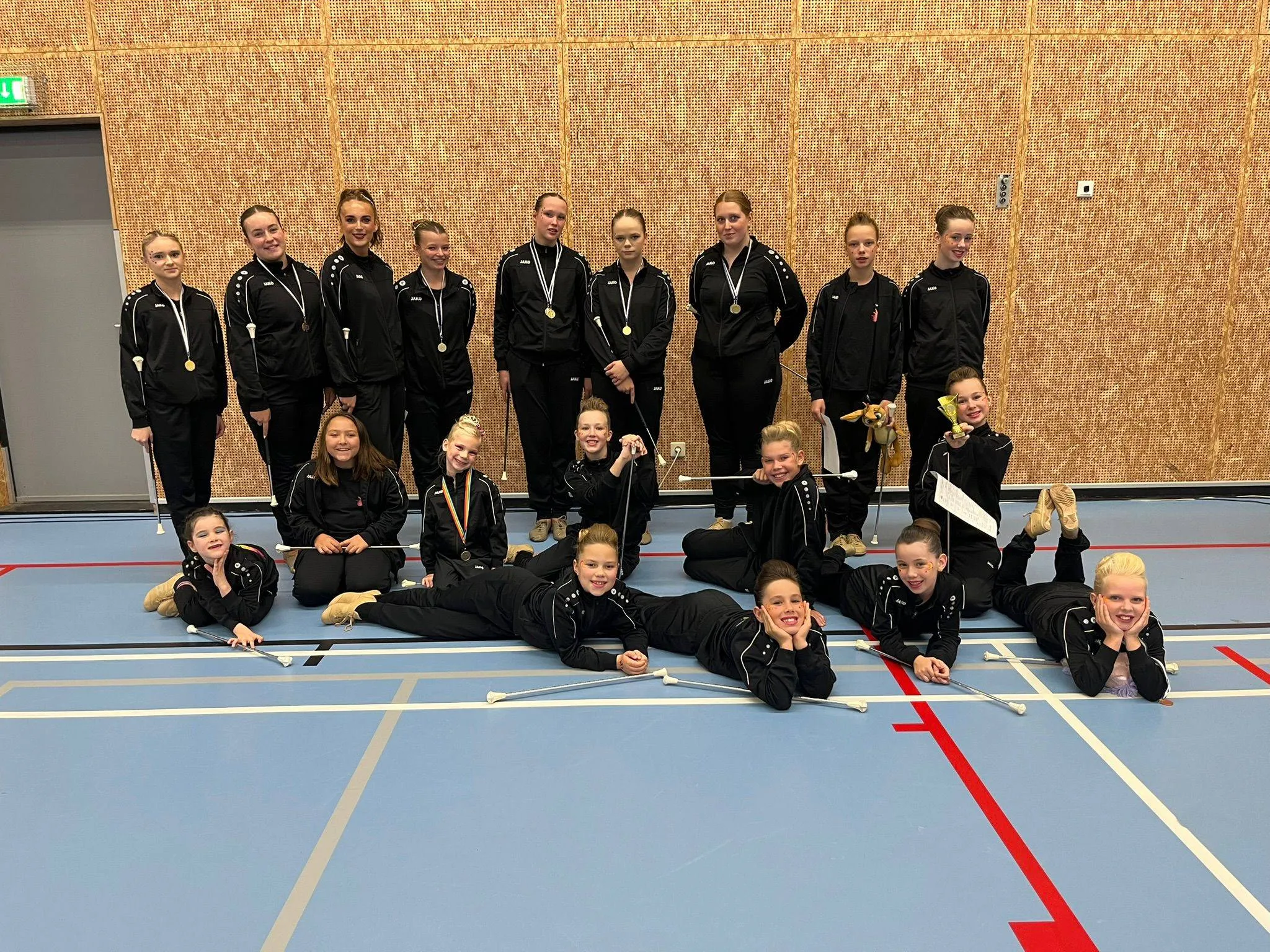 Twirlvereniging Vivace draait succesvolle eerste wedstrijd