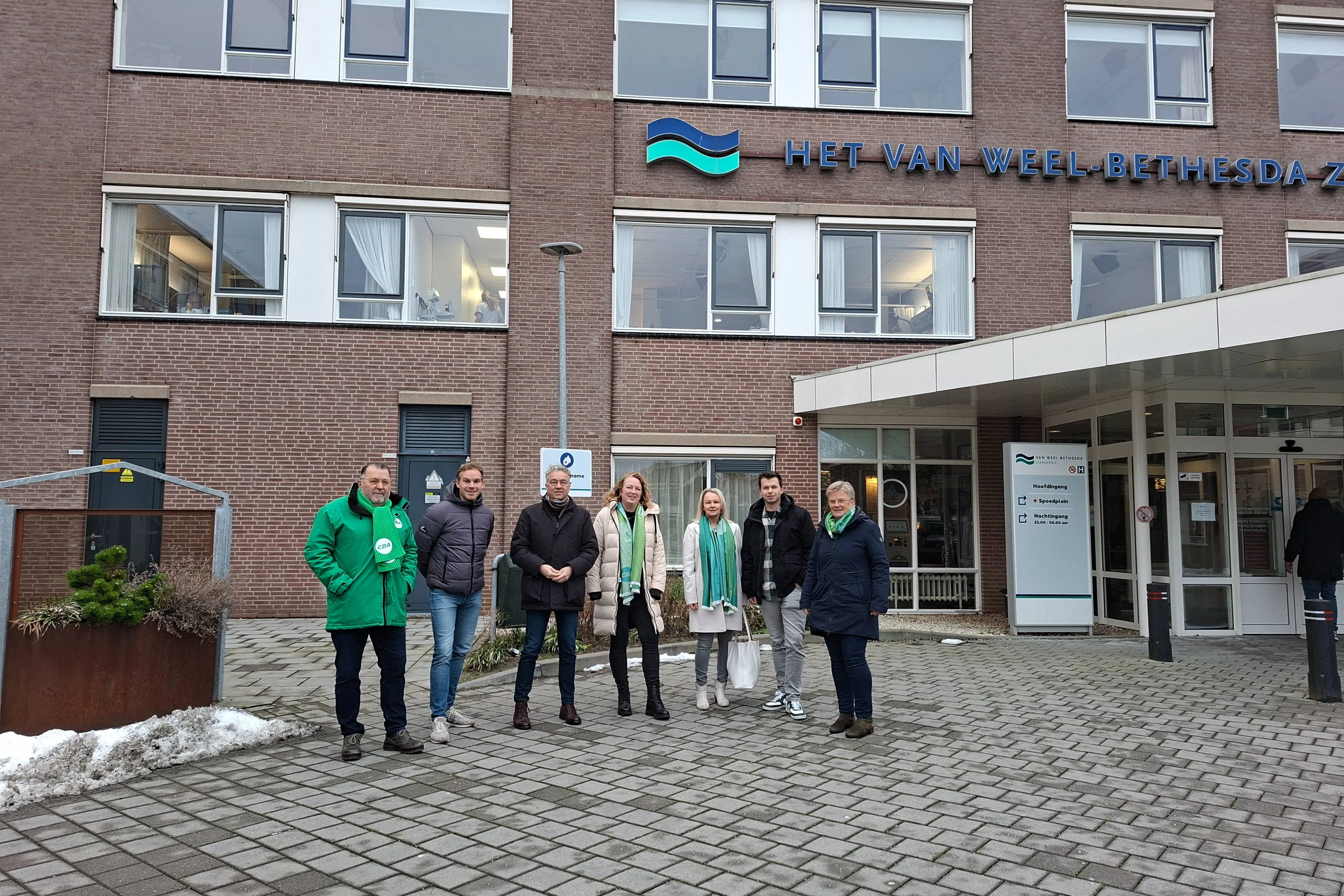 CDA bezoekt Dirksland tijdens dorpentour