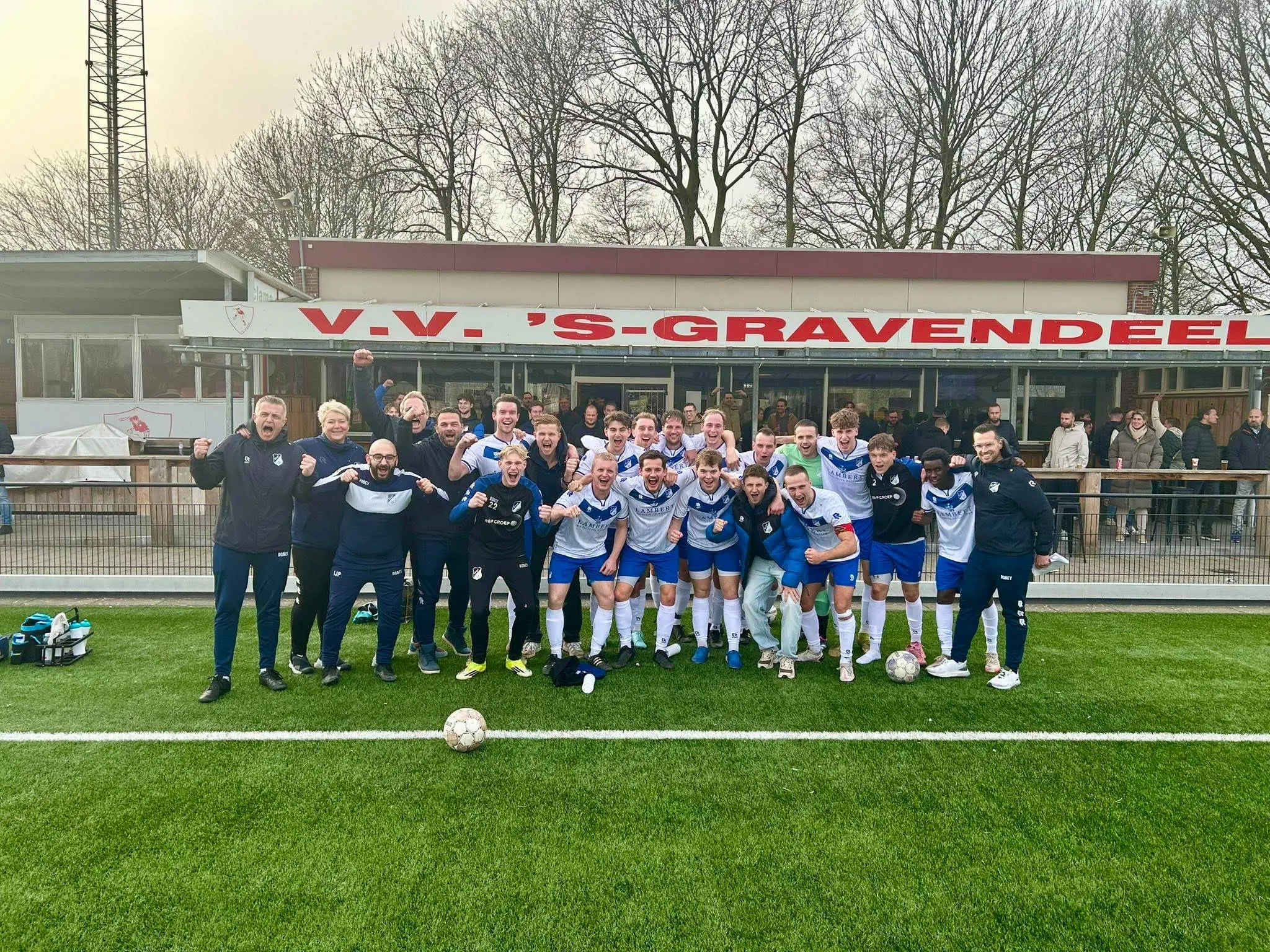 DBGC domineert in ’s-Gravendeel en pakt periodetitel