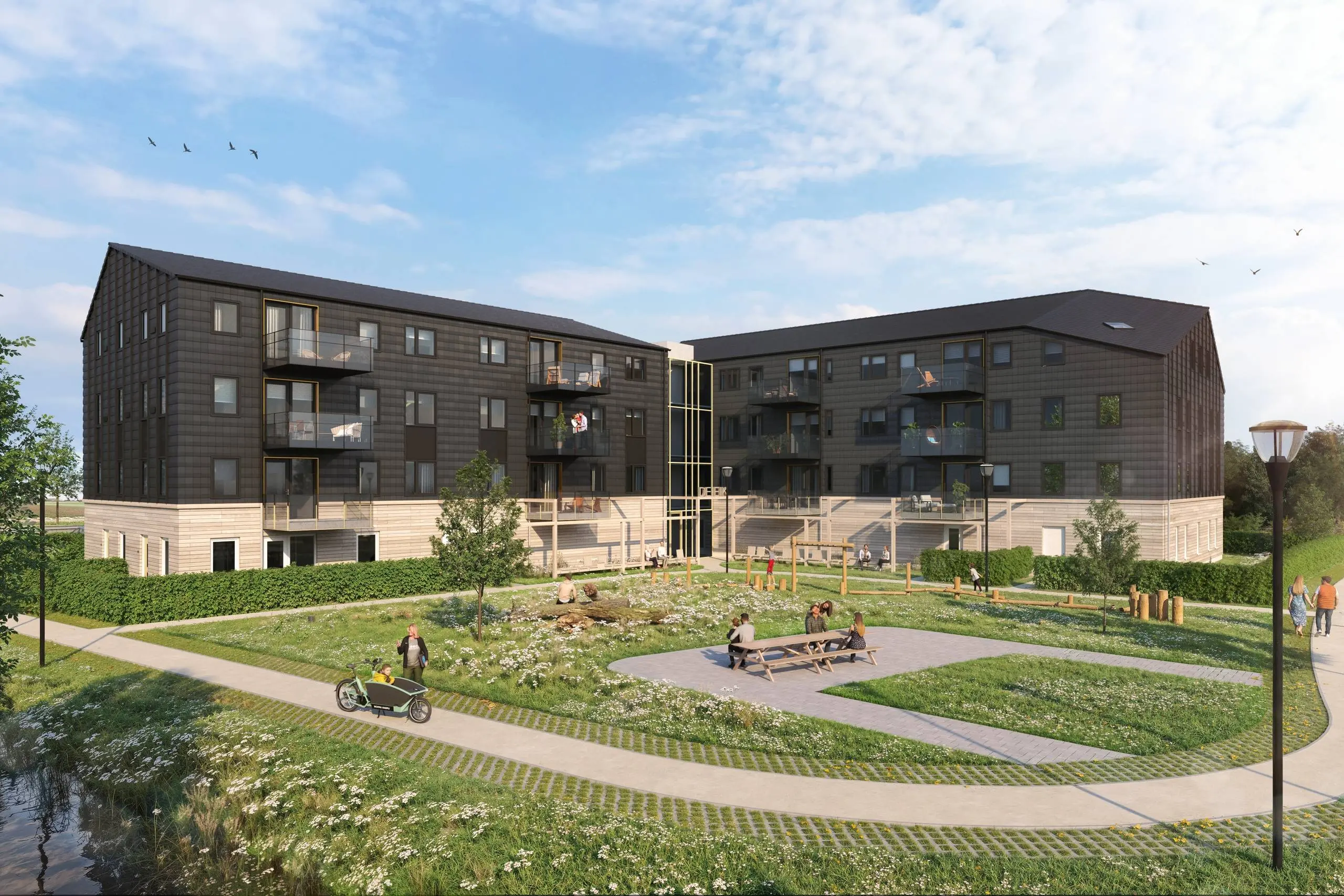 40 nieuwe appartementen in Middelharnis, ook voor starters
