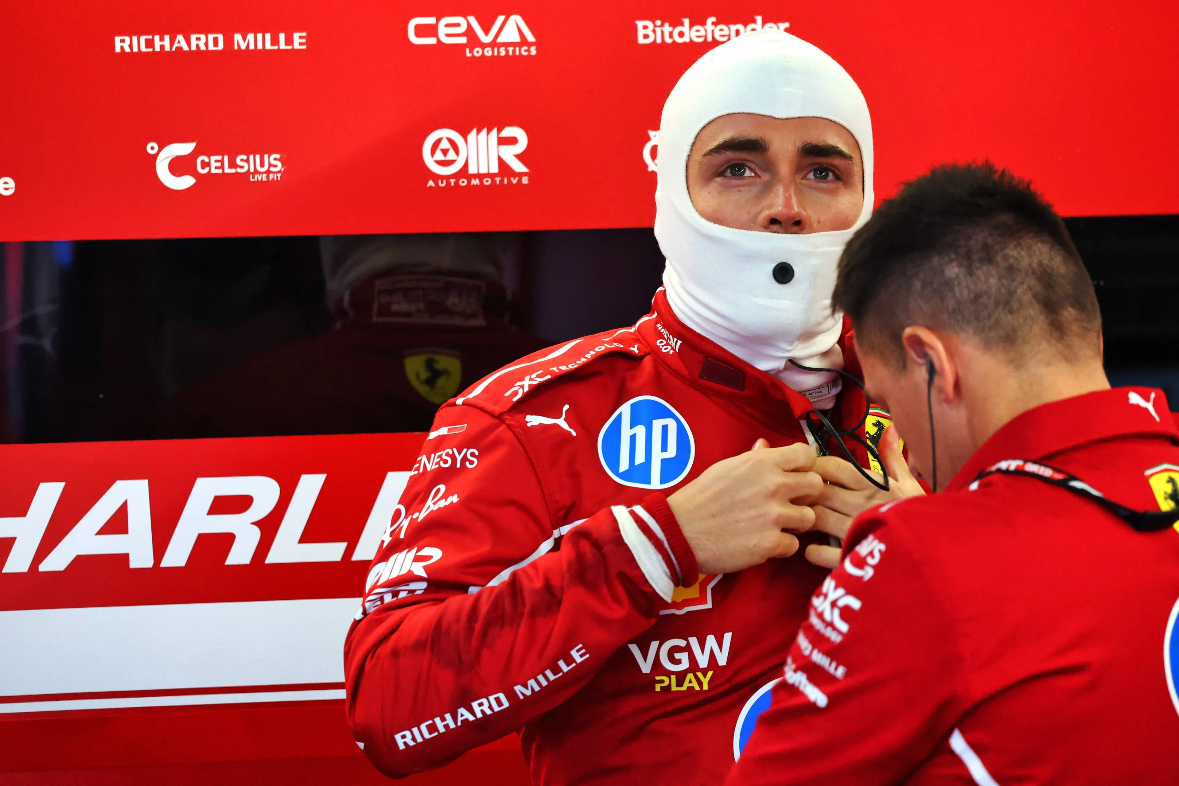 Leclerc vede una Ferrari in difficoltà: 'Tutto era al posto giusto'