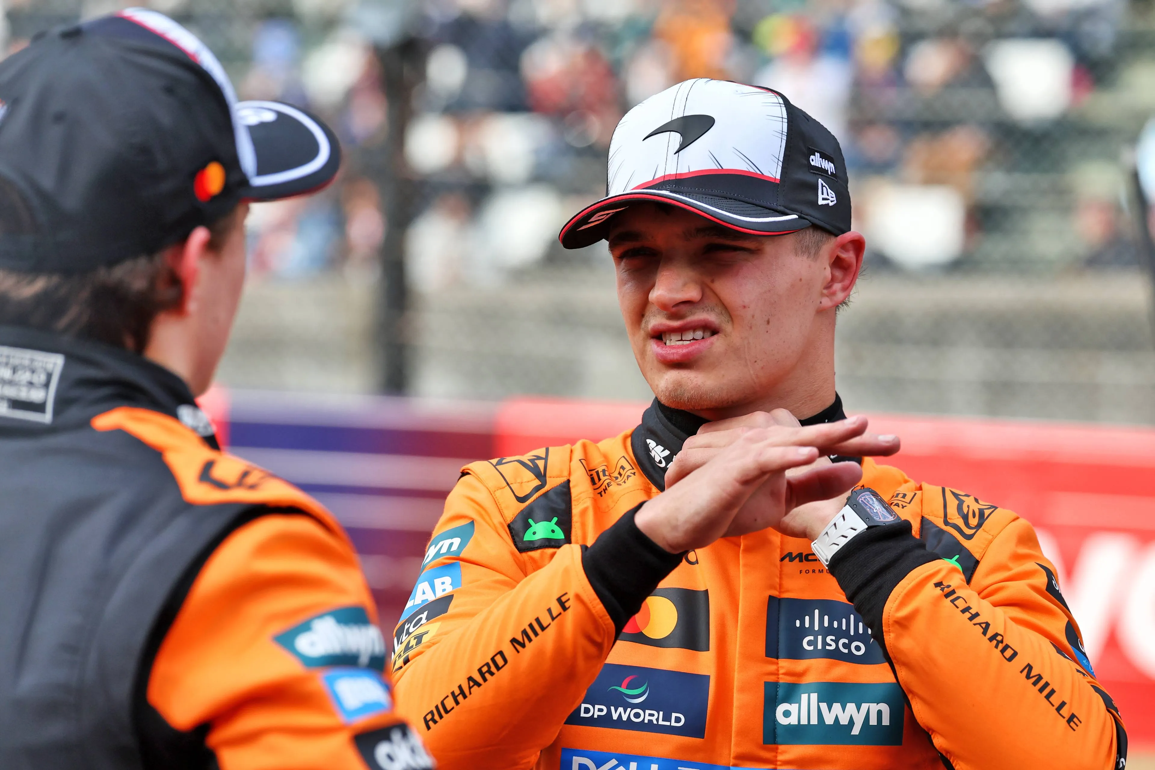 Norris sul suo team: "Avremmo dovuto provare l'undercut"
