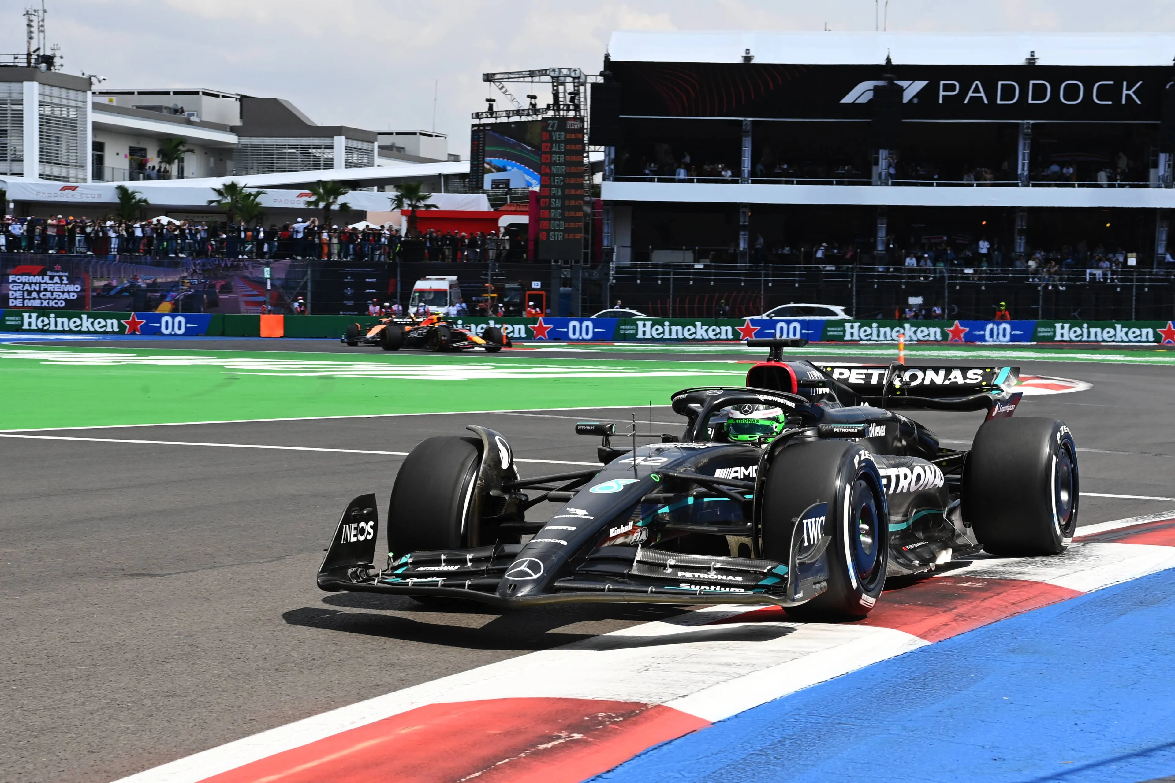 Russell to step aside for Mercedes reserve in Bahrain FP1