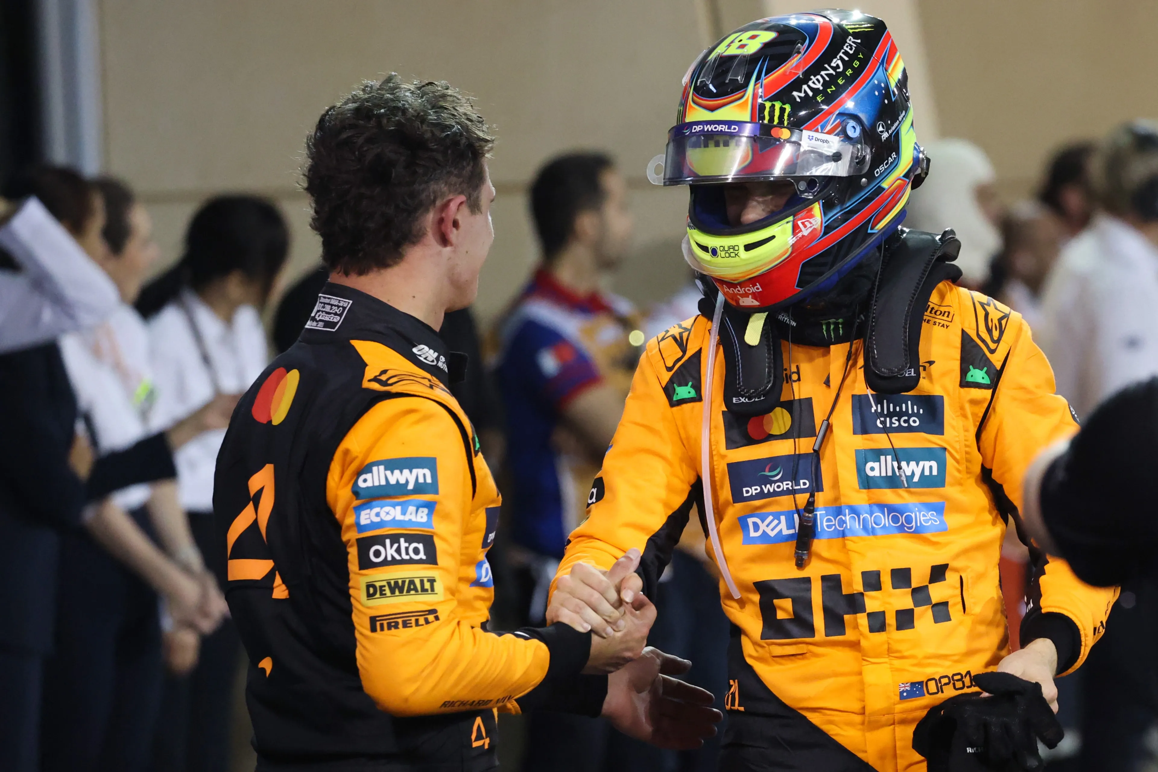 norris and piastri