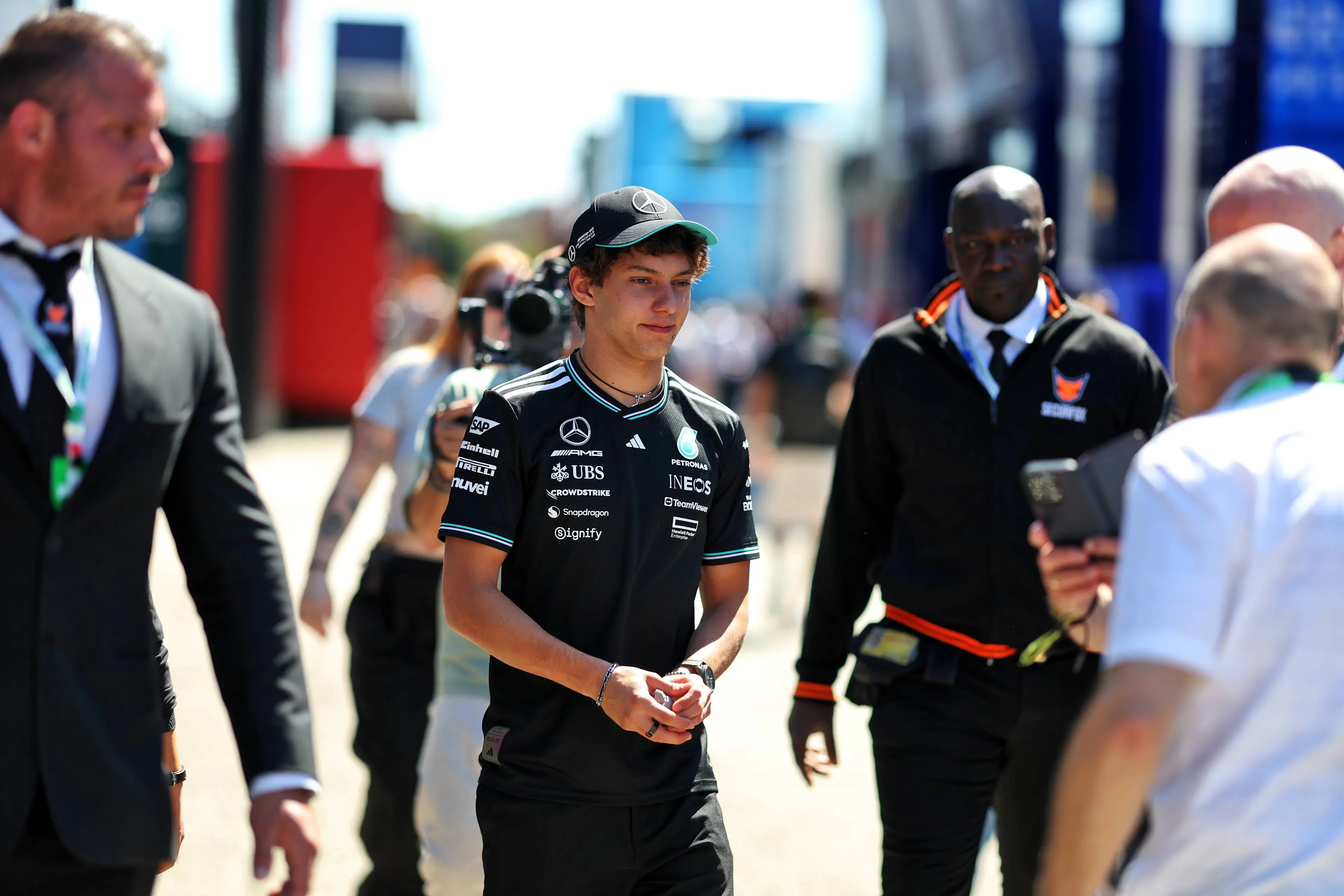 Formula 1 World Championship 2025, Round 7, Emilia Romagna Grand Prix, Autodromo Enzo e Dino Ferrari, Imola, Italy, Saturday 17 May 2025 - Andrea Kimi Antonelli (ITA) Mercedes AMG F1.
