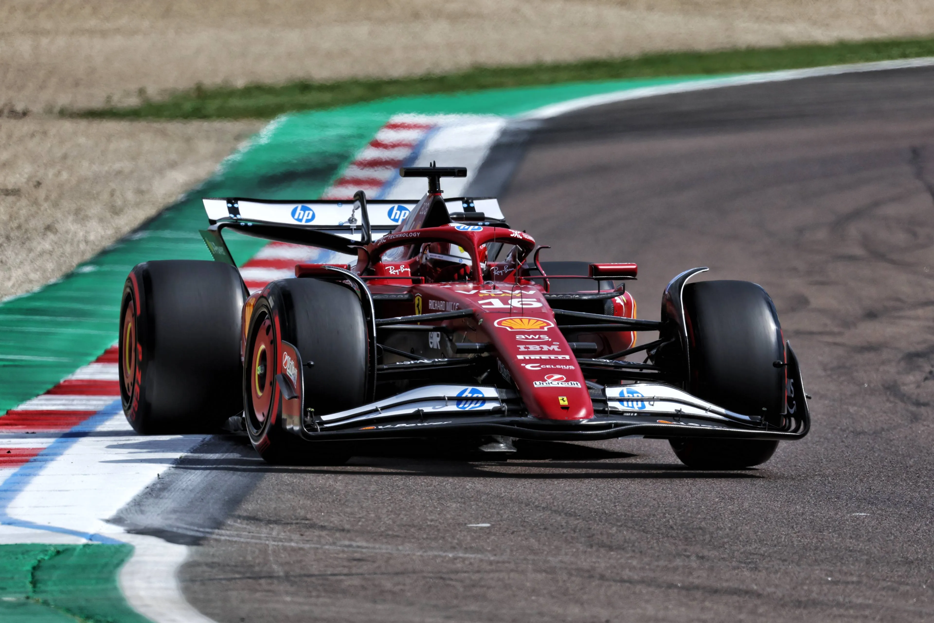 Formula 1 World Championship 2025, Round 7, Emilia Romagna Grand Prix, Autodromo Enzo e Dino Ferrari, Imola, Italy, Saturday 17 May 2025 - Charles Leclerc (MON) Ferrari SF-25.