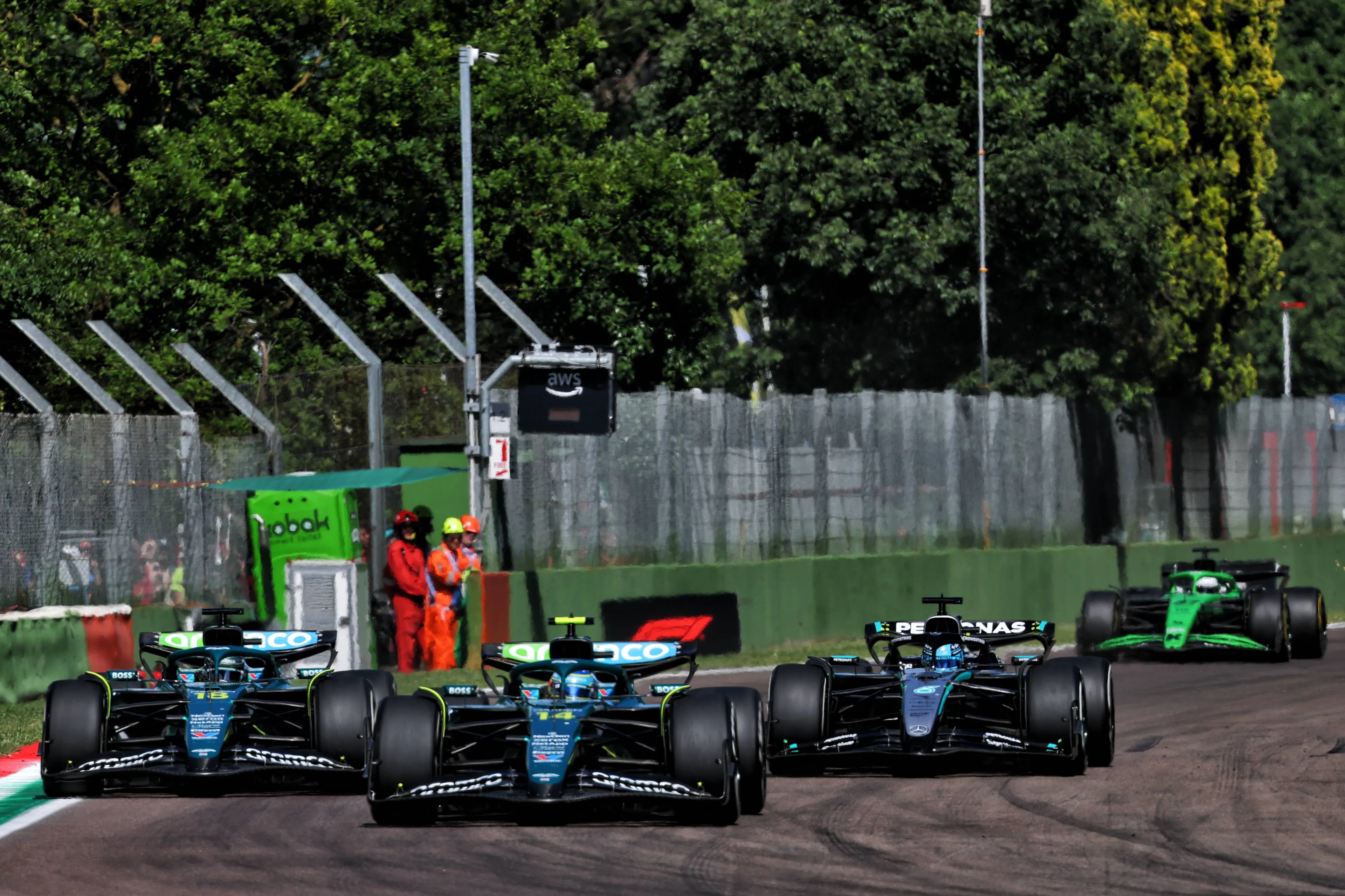 Formula 1 World Championship 2025, Round 7, Emilia Romagna Grand Prix, Autodromo Enzo e Dino Ferrari, Imola, Italy, Sunday 18 May 2025 - Fernando Alonso (ESP) Aston Martin F1 Team AMR25.