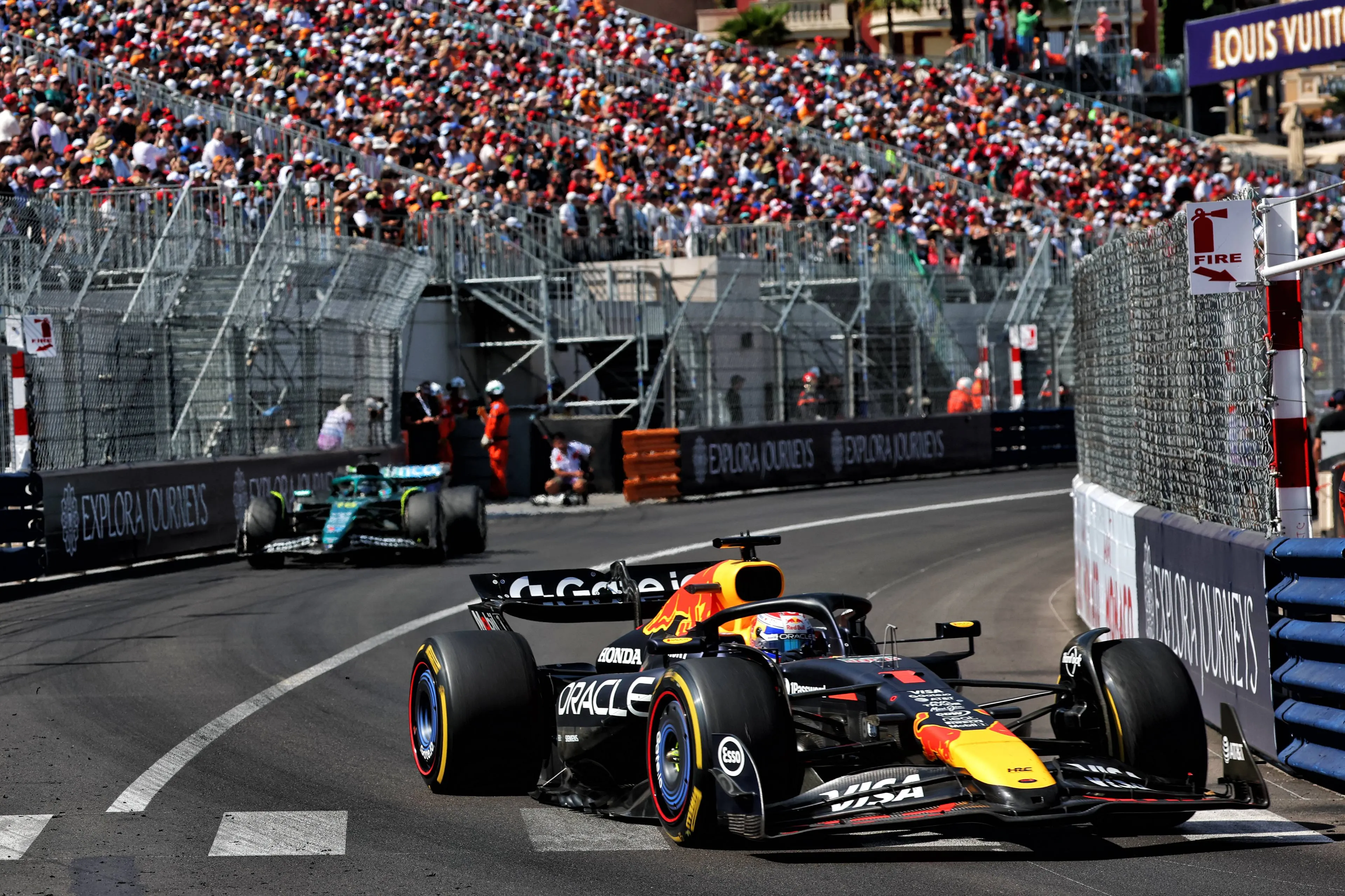 Max Verstappen in Monaco