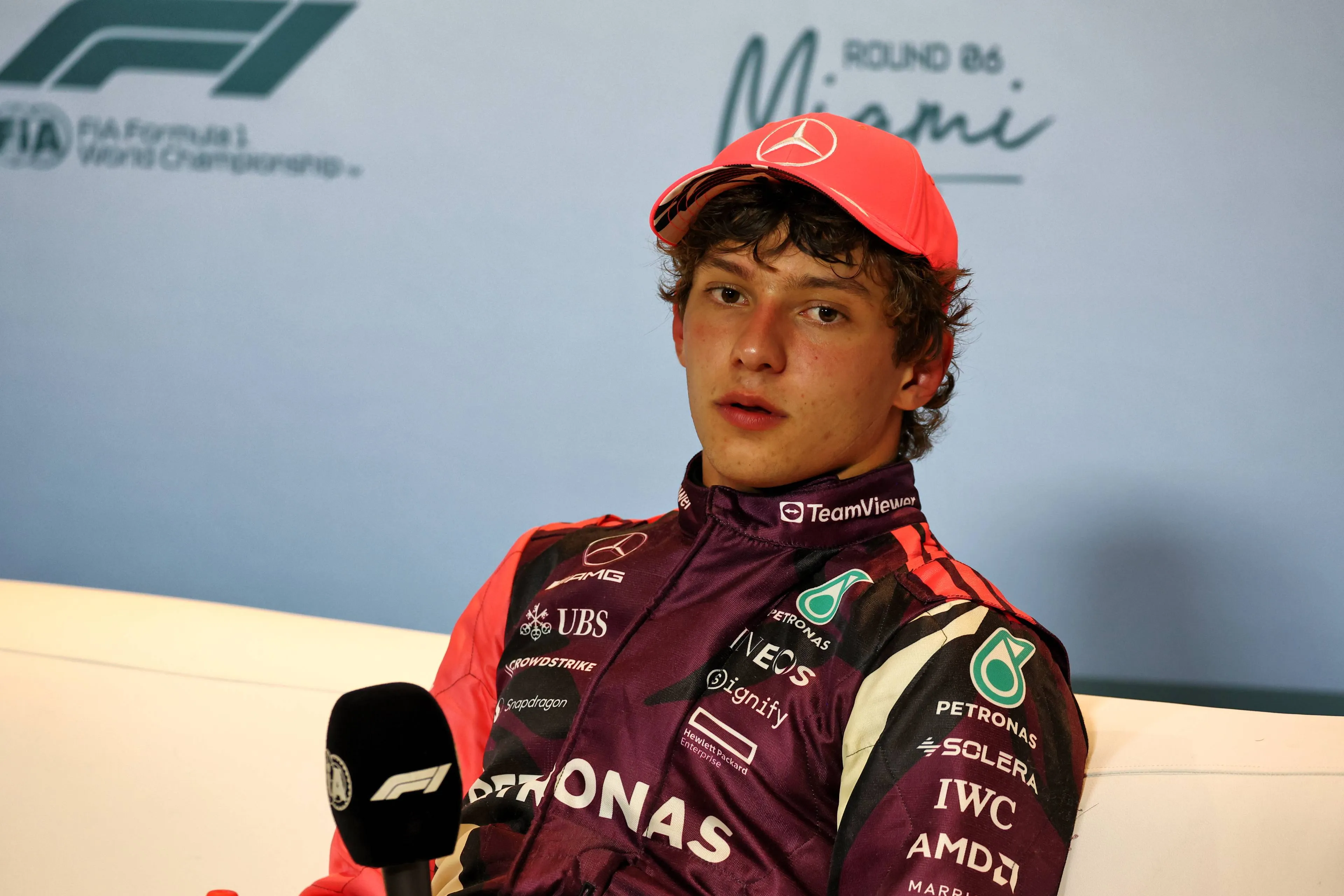 antonelli na de kwalificatie in miami