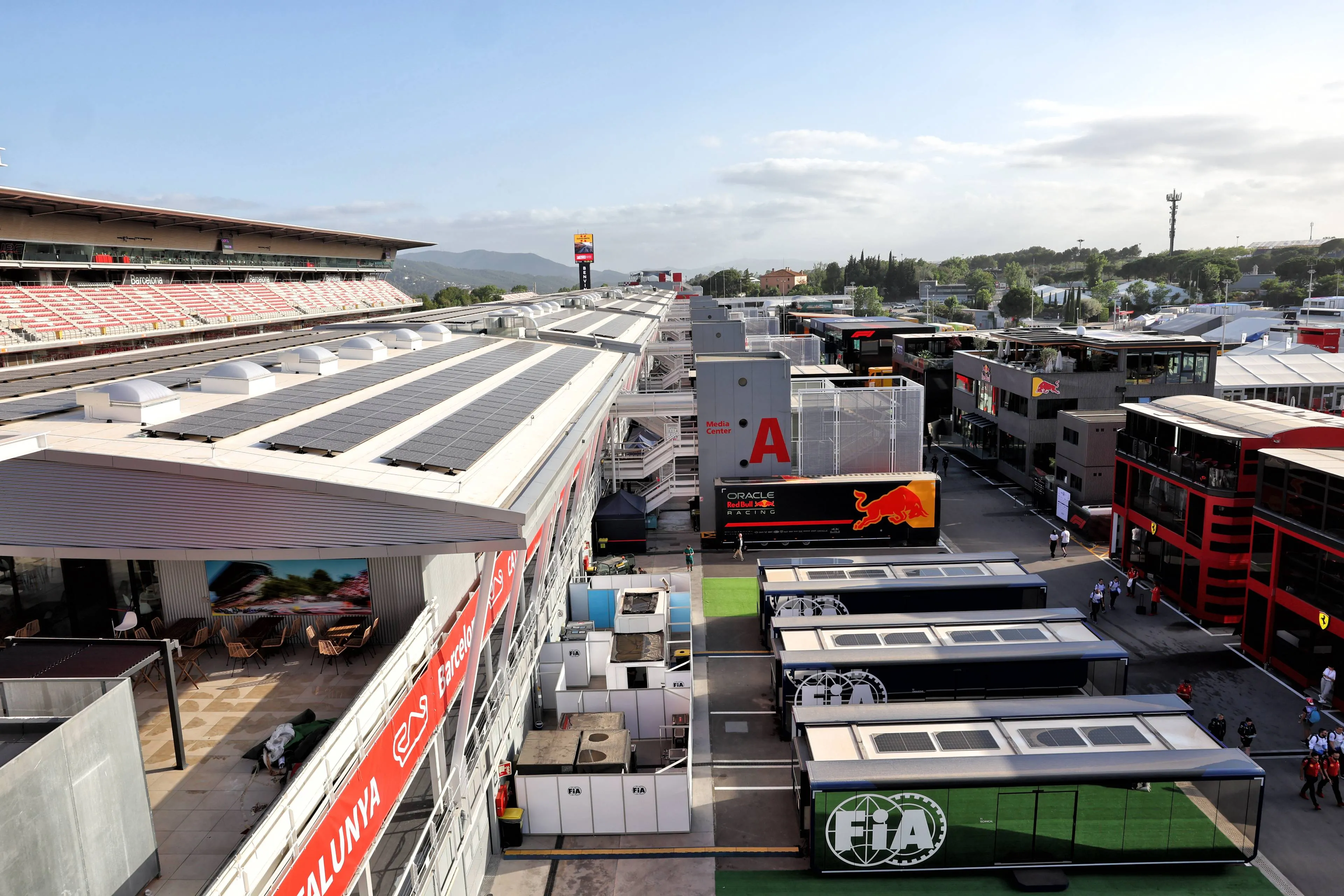 circuit de barcelona catalunya atmosphere