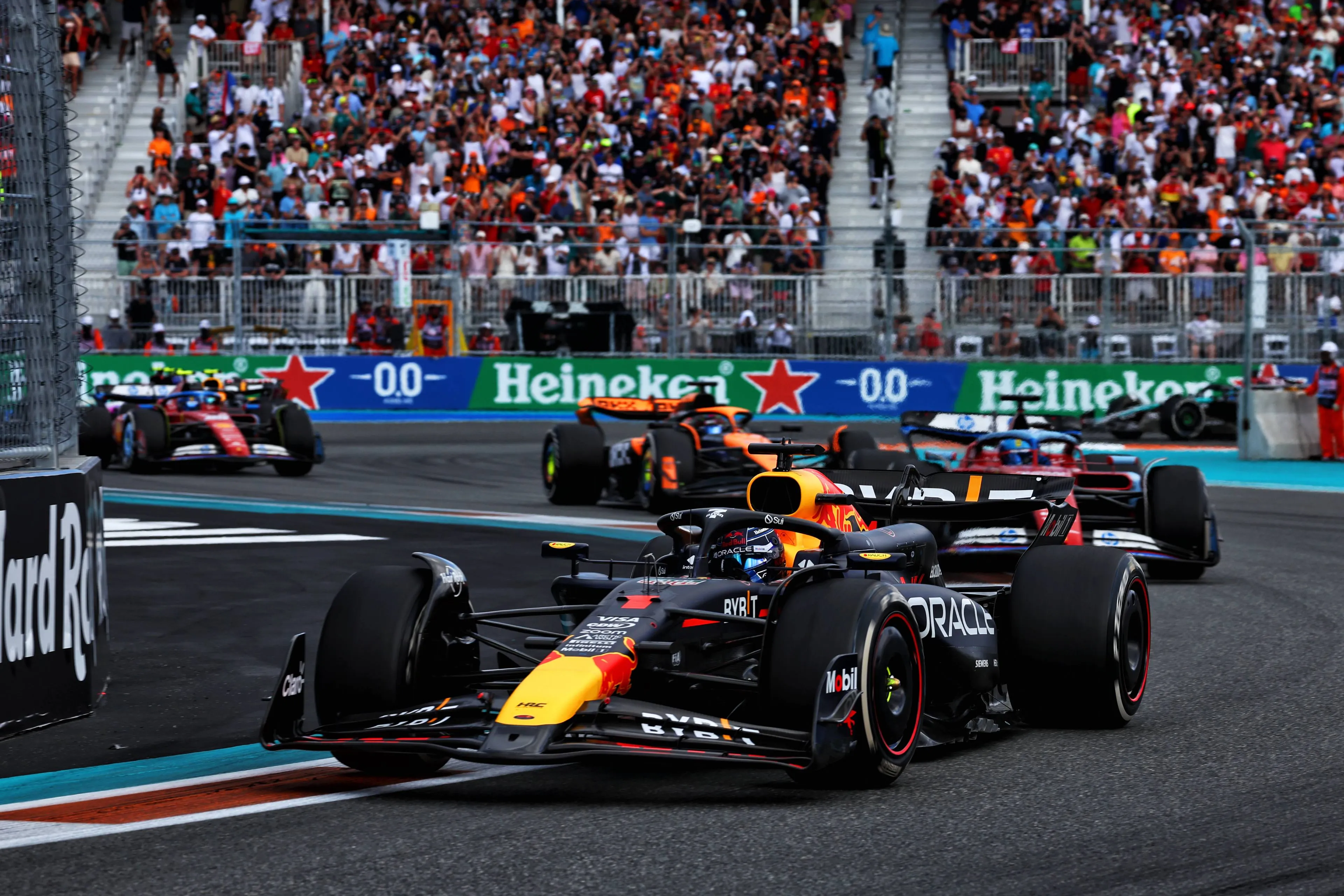 max verstappen miami 2024 leading