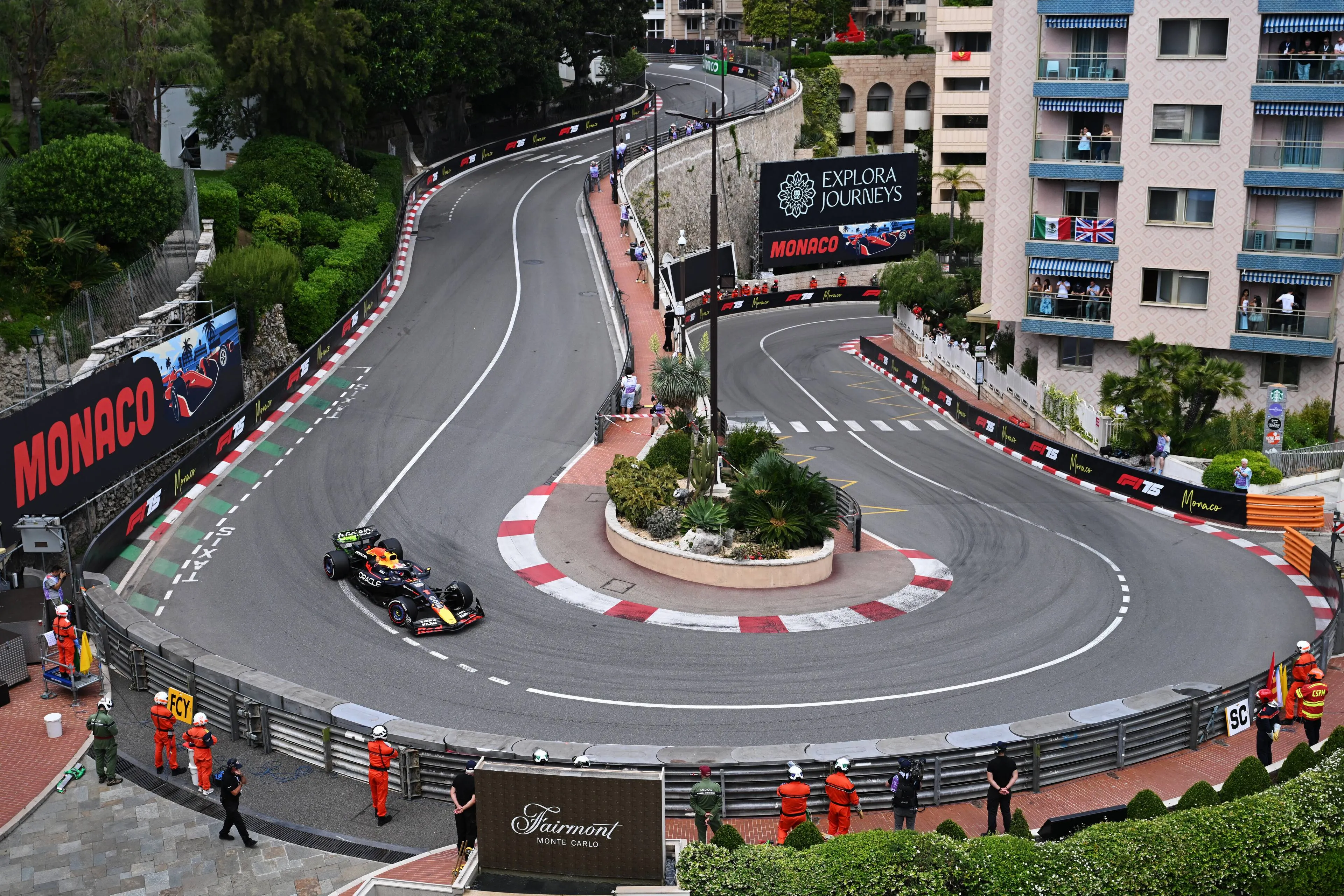 Max Verstappen in Monaco
