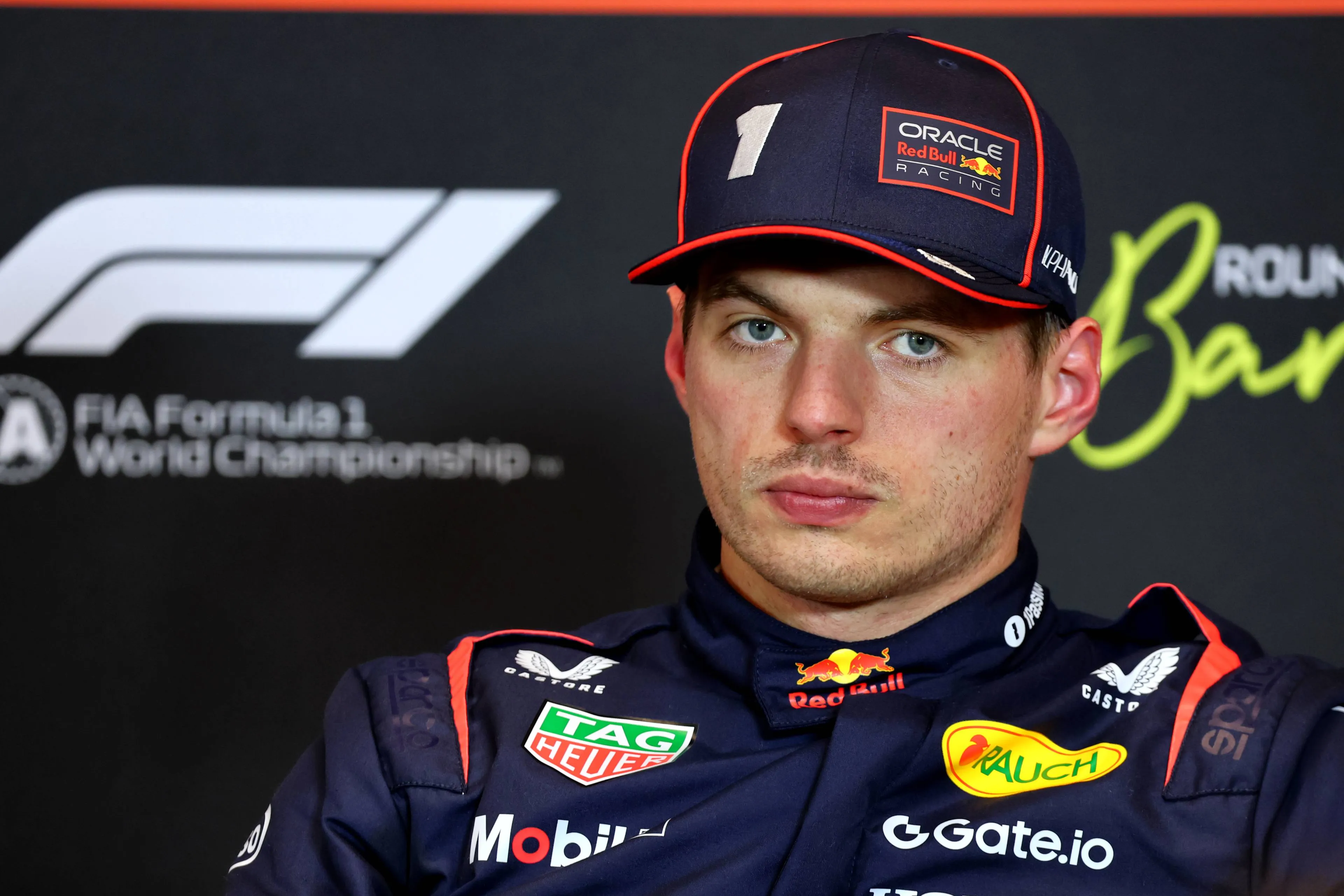 boze max verstappen in de persconferentie