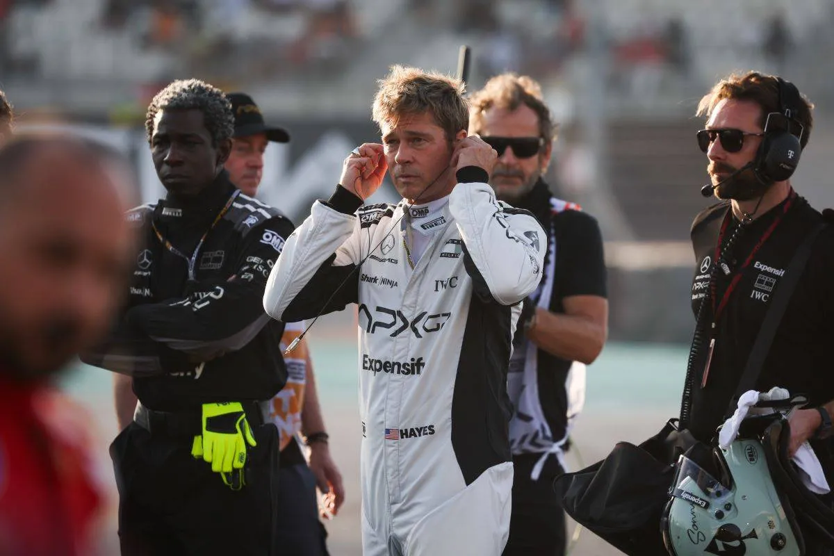 brad pitt f1