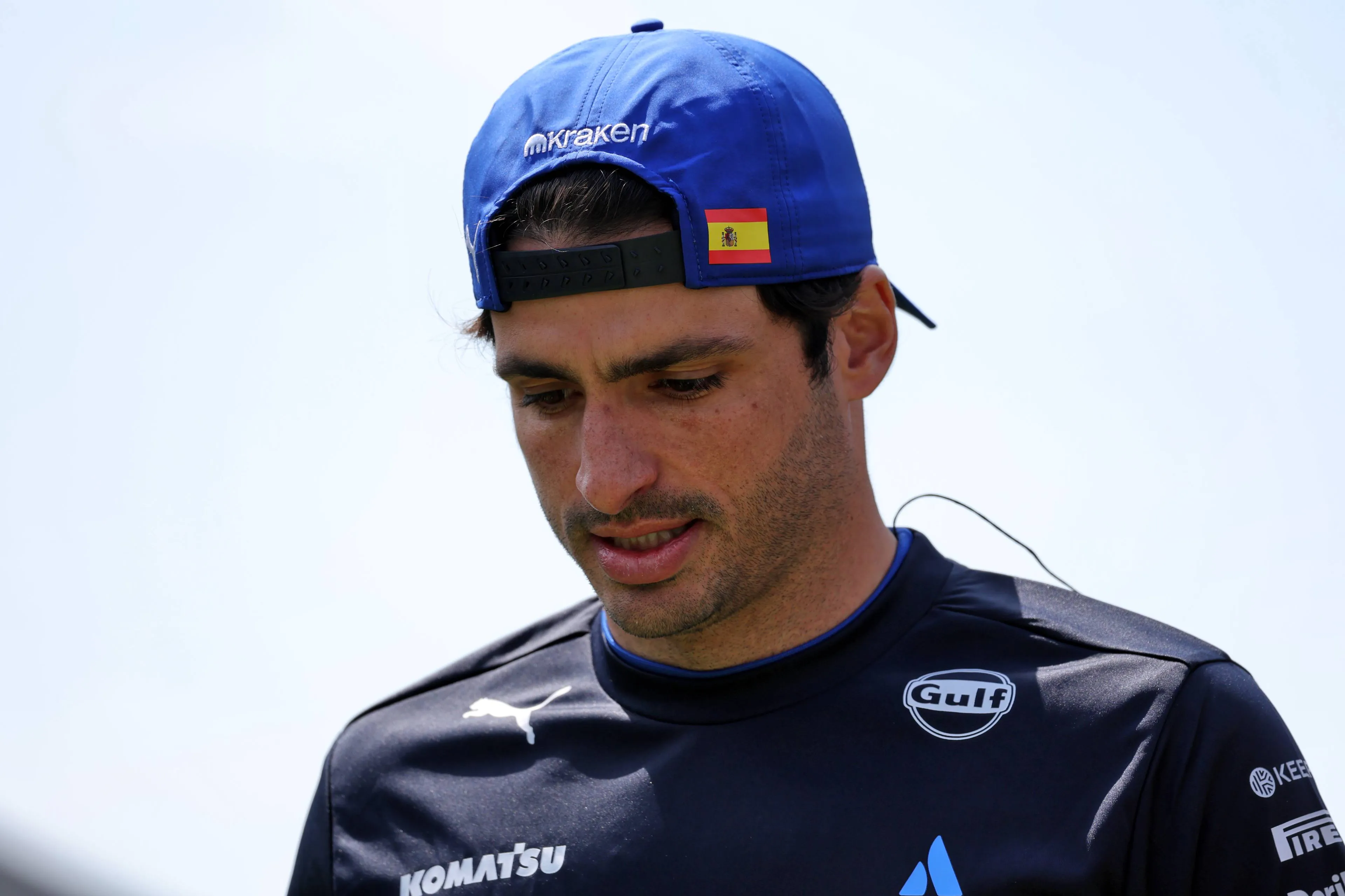 carlos sainz teleurgesteld