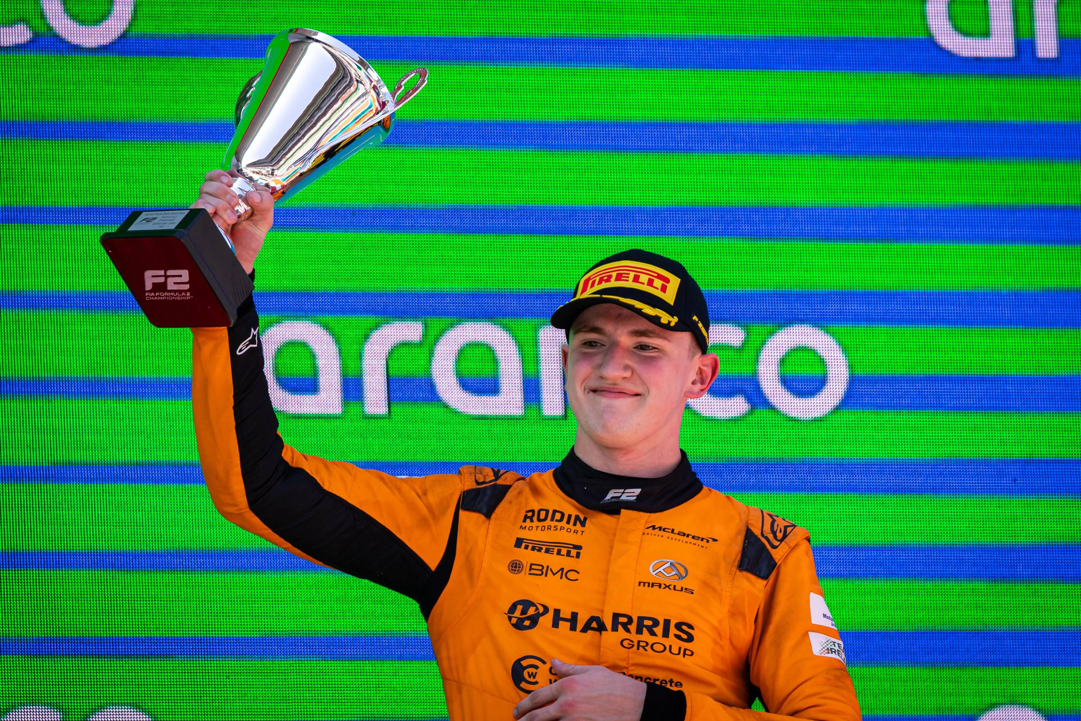 Alex Dunne wins feature race at Spa