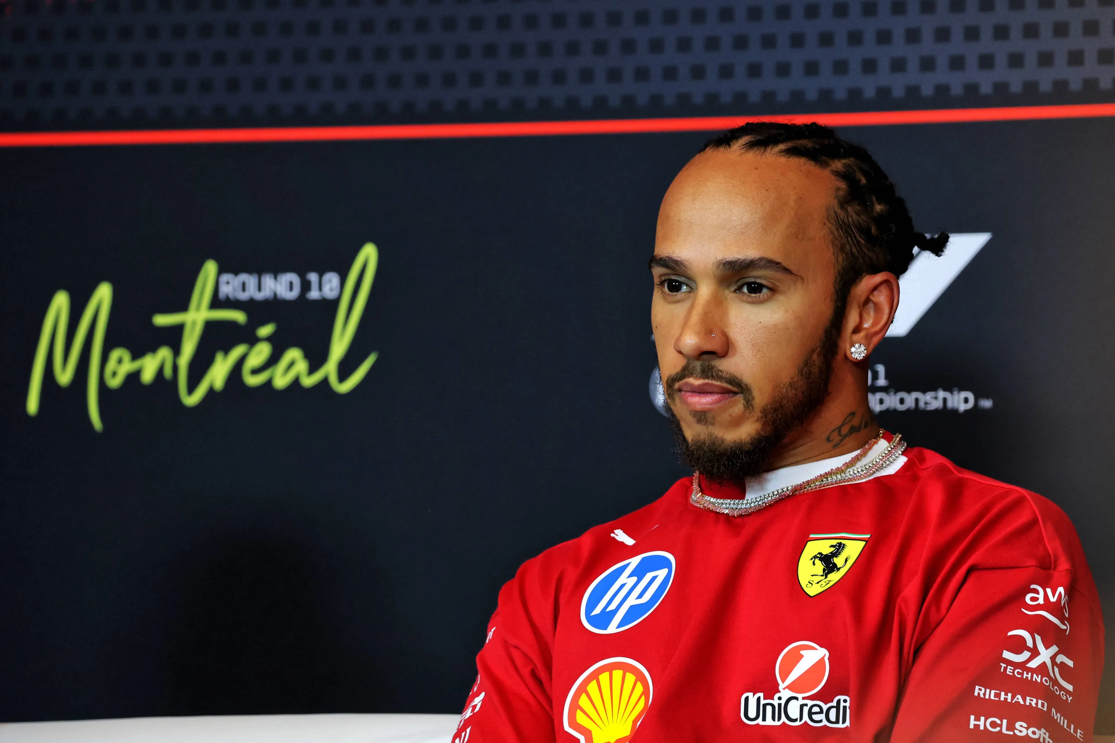 Lewis Hamilton during Canadian GP