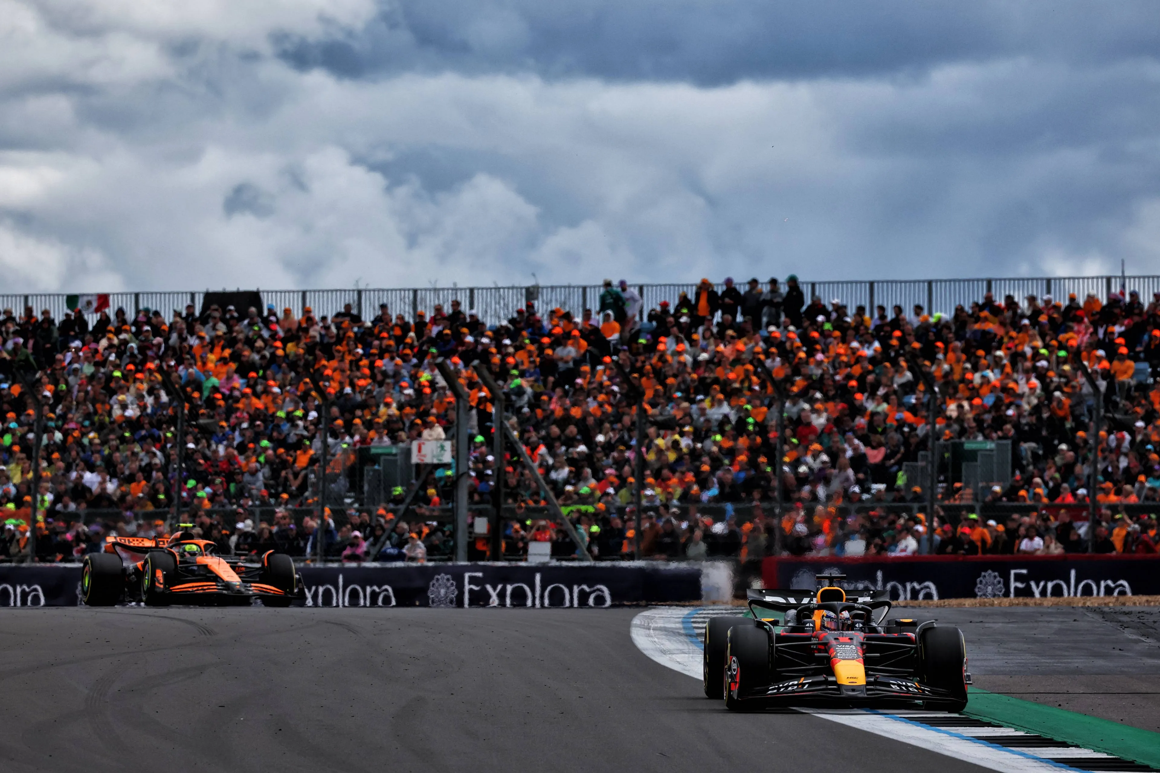max verstappen at the british grand prix